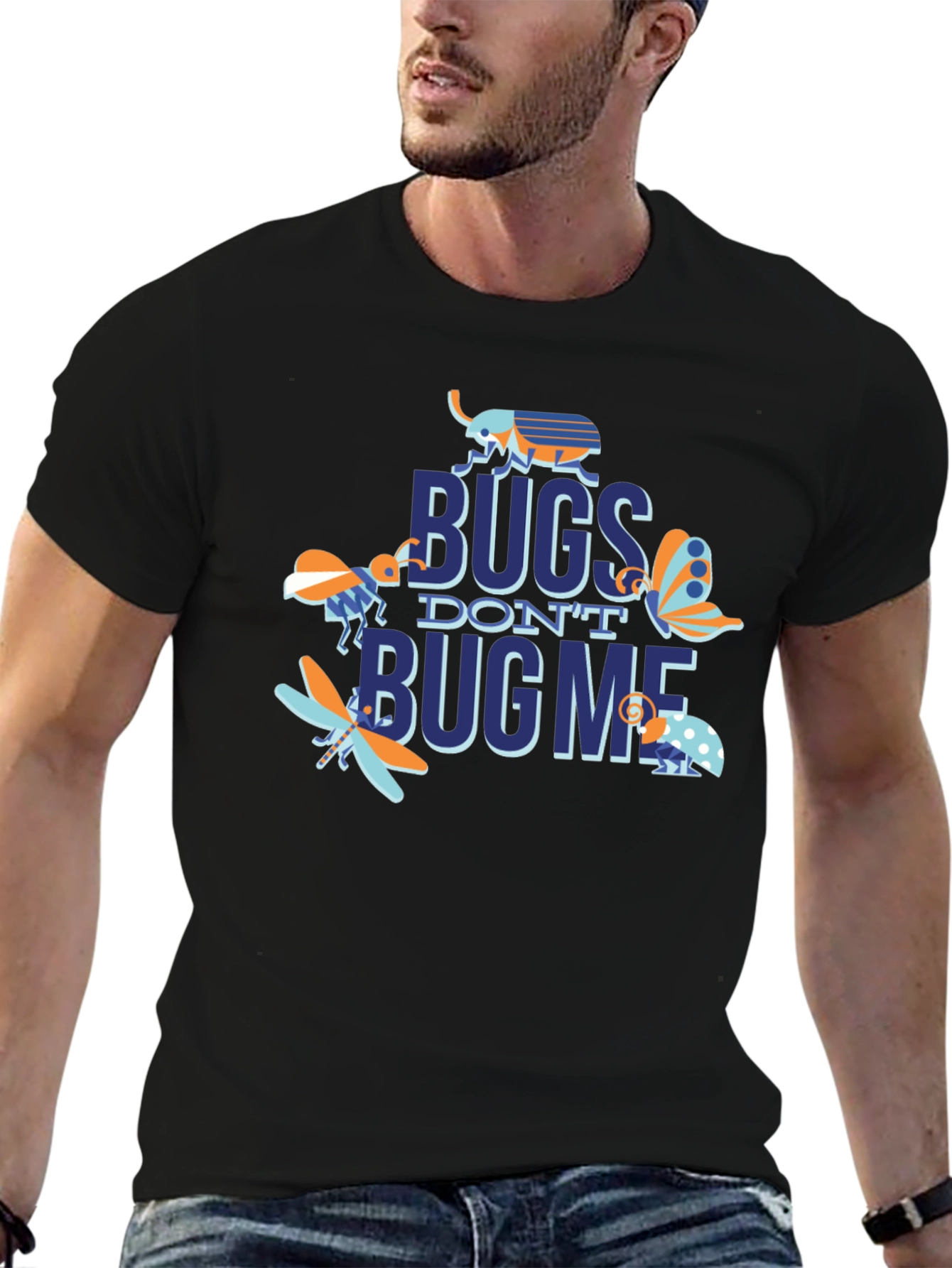 Bugs Dont Bug Me Graphic T-Shirt