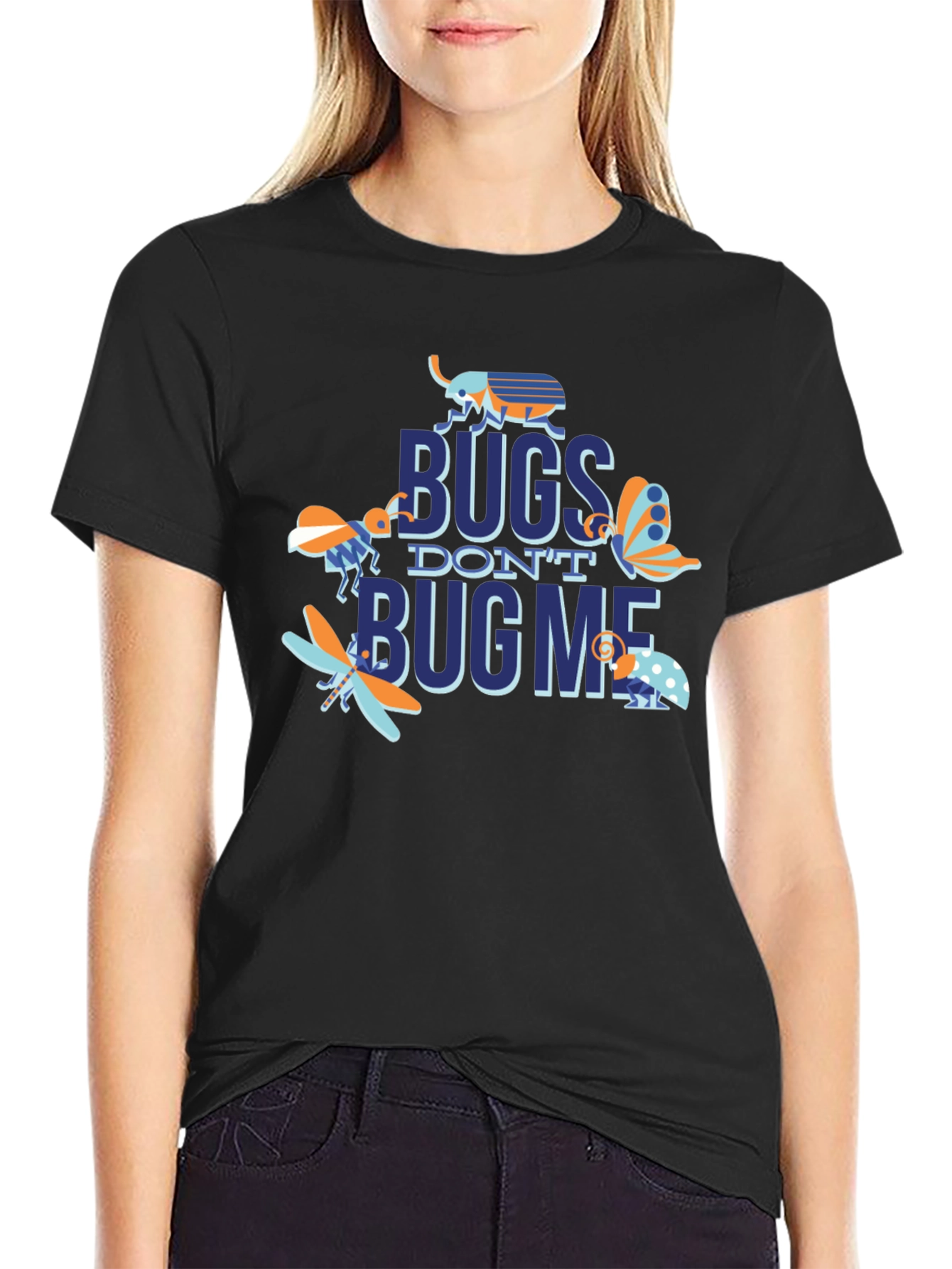 Bugs Dont Bug Me Graphic T-Shirt