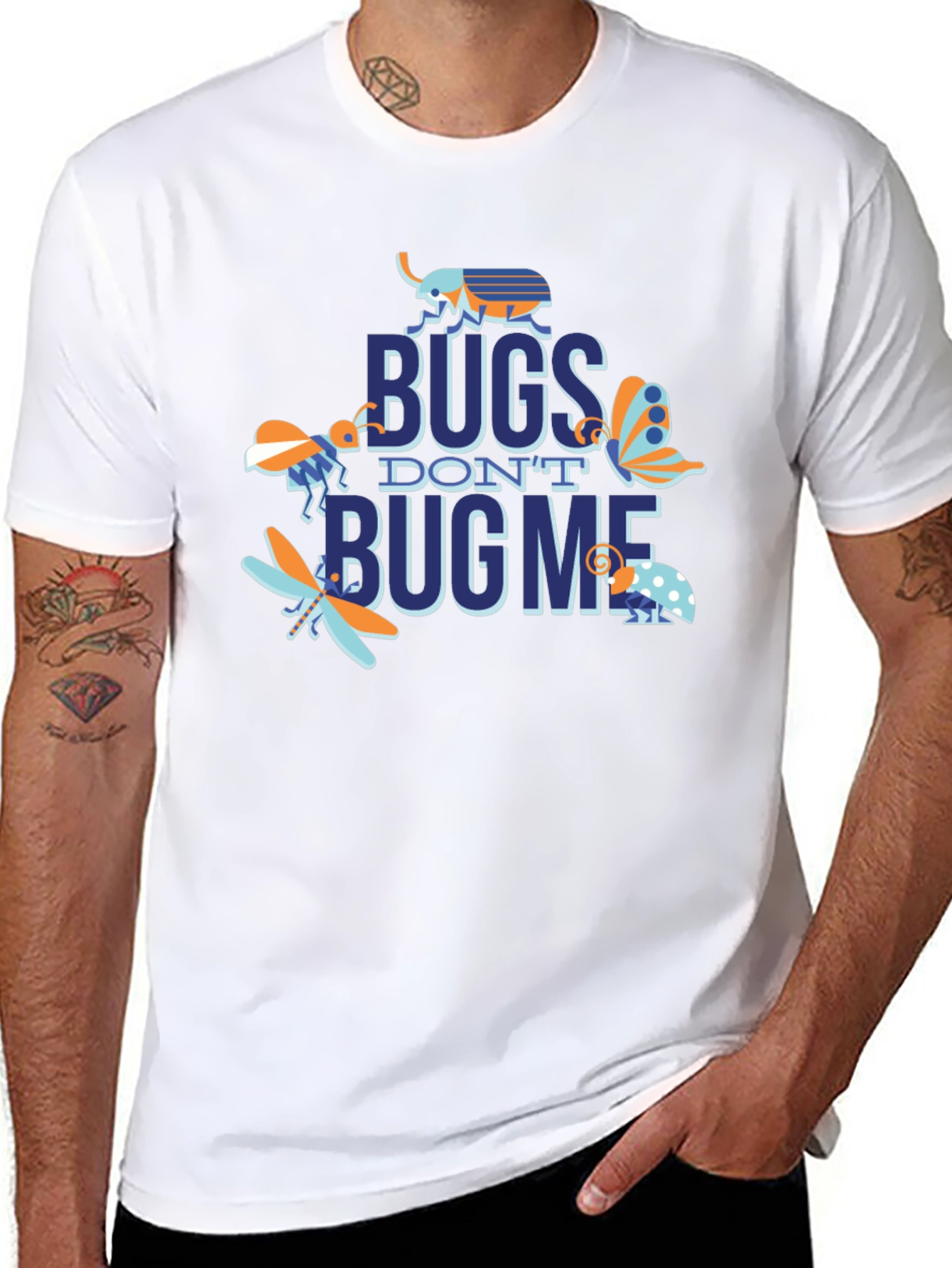 Bugs Dont Bug Me Graphic T-Shirt