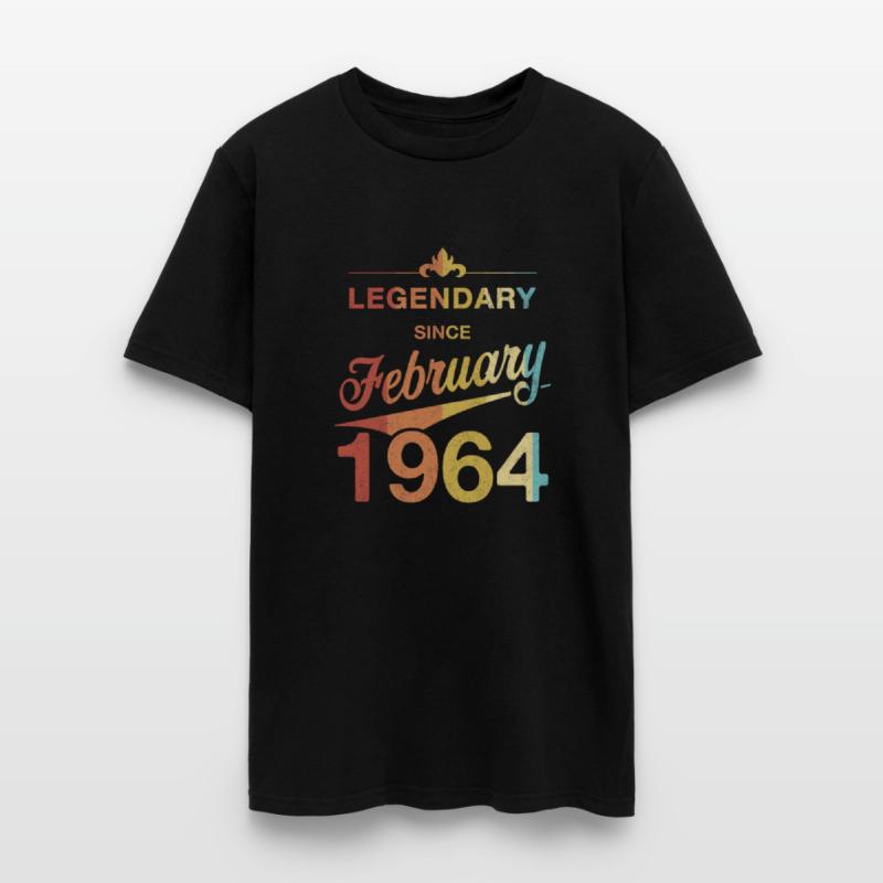 60th Birthday 60 Year Old Born February 1964 Gift