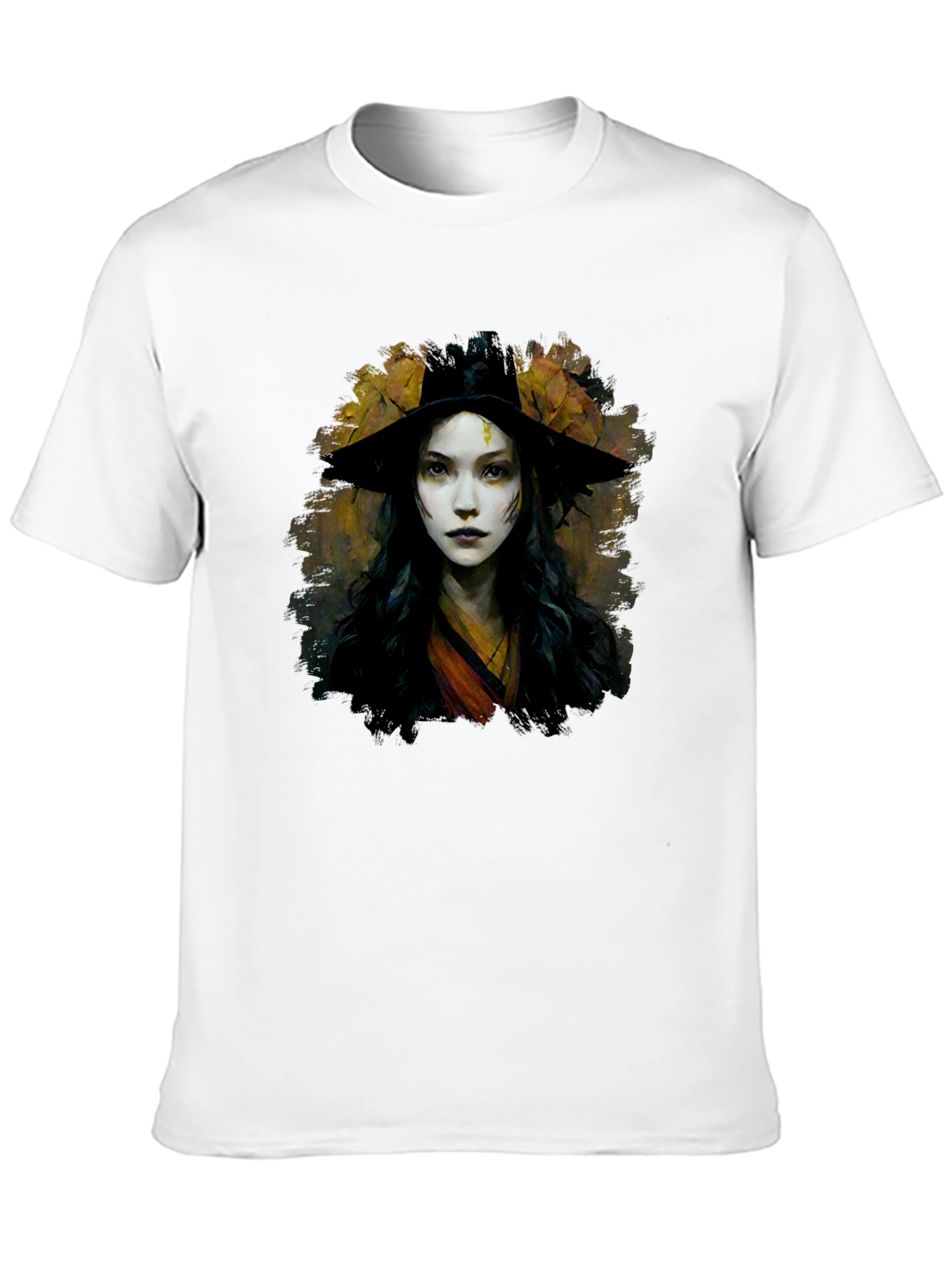 Mystic Witch Graphic Tee - Unisex Black T-Shirt