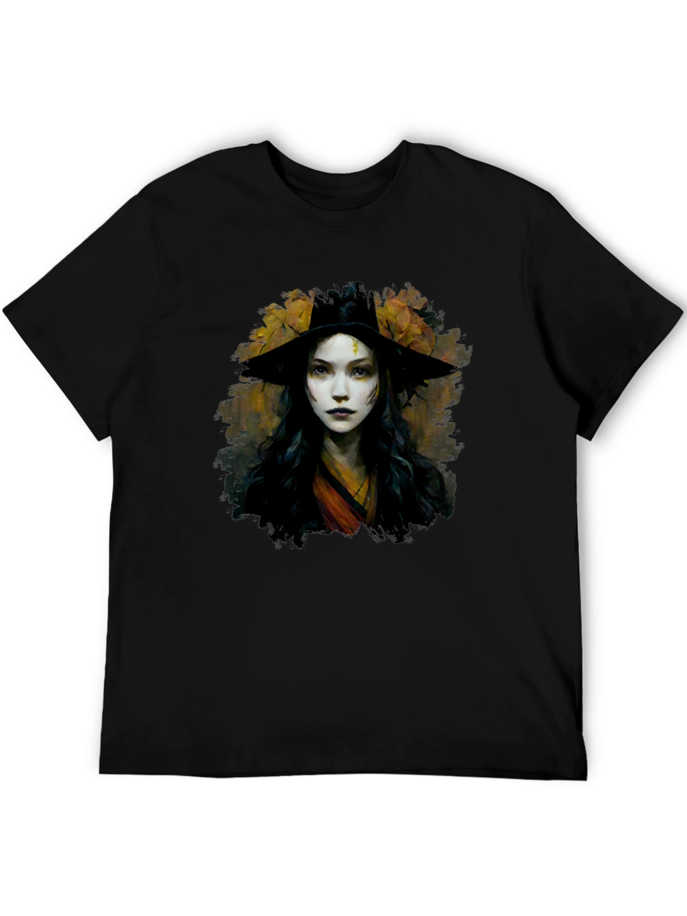 Mystic Witch Graphic Tee - Unisex Black T-Shirt
