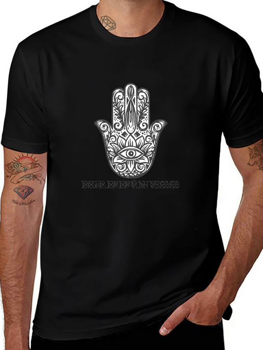 Hamsa Hand Happiness Graphic T-Shirt