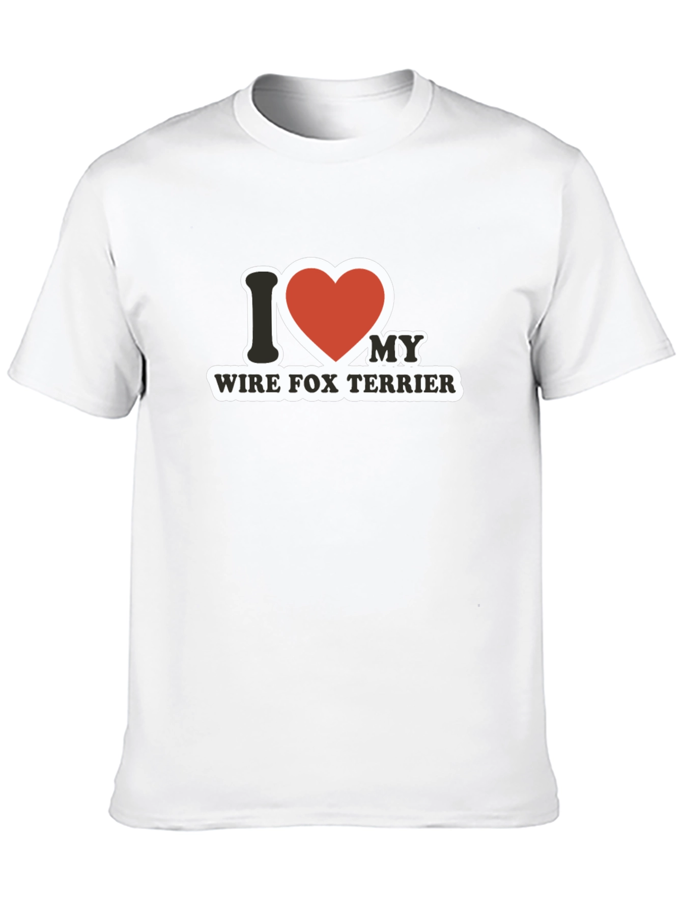 I Love My Wire Fox Terrier T-Shirt