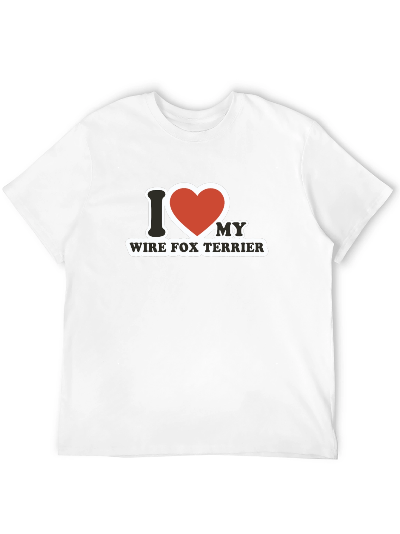 I Love My Wire Fox Terrier T-Shirt