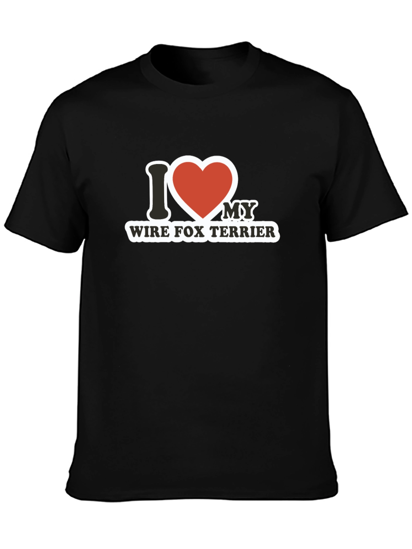 I Love My Wire Fox Terrier T-Shirt