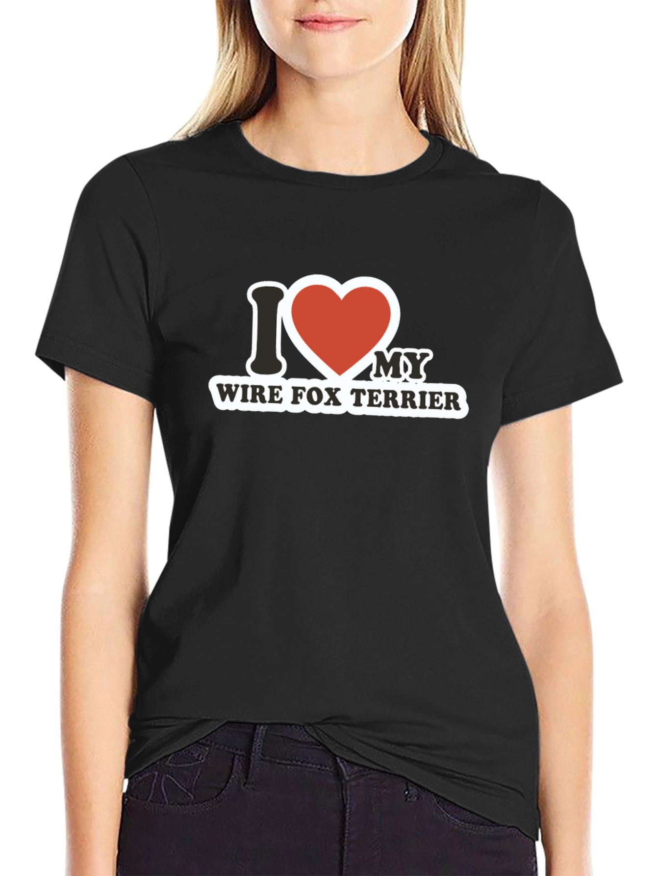I Love My Wire Fox Terrier T-Shirt