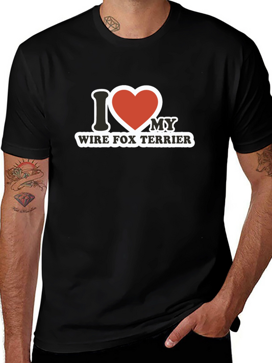 I Love My Wire Fox Terrier T-Shirt
