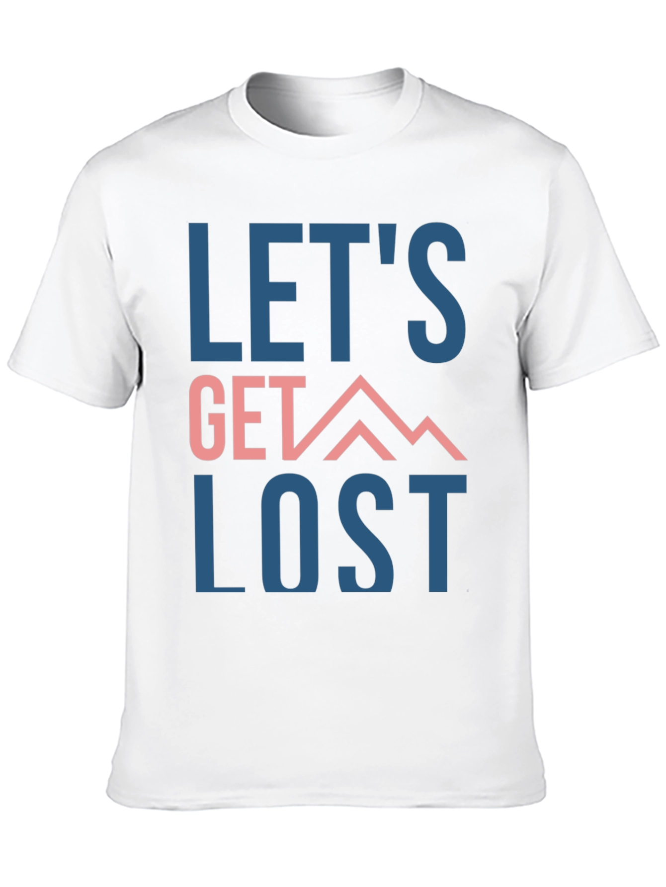 Lets Get Lost Graphic Tee - Adventure Awaits