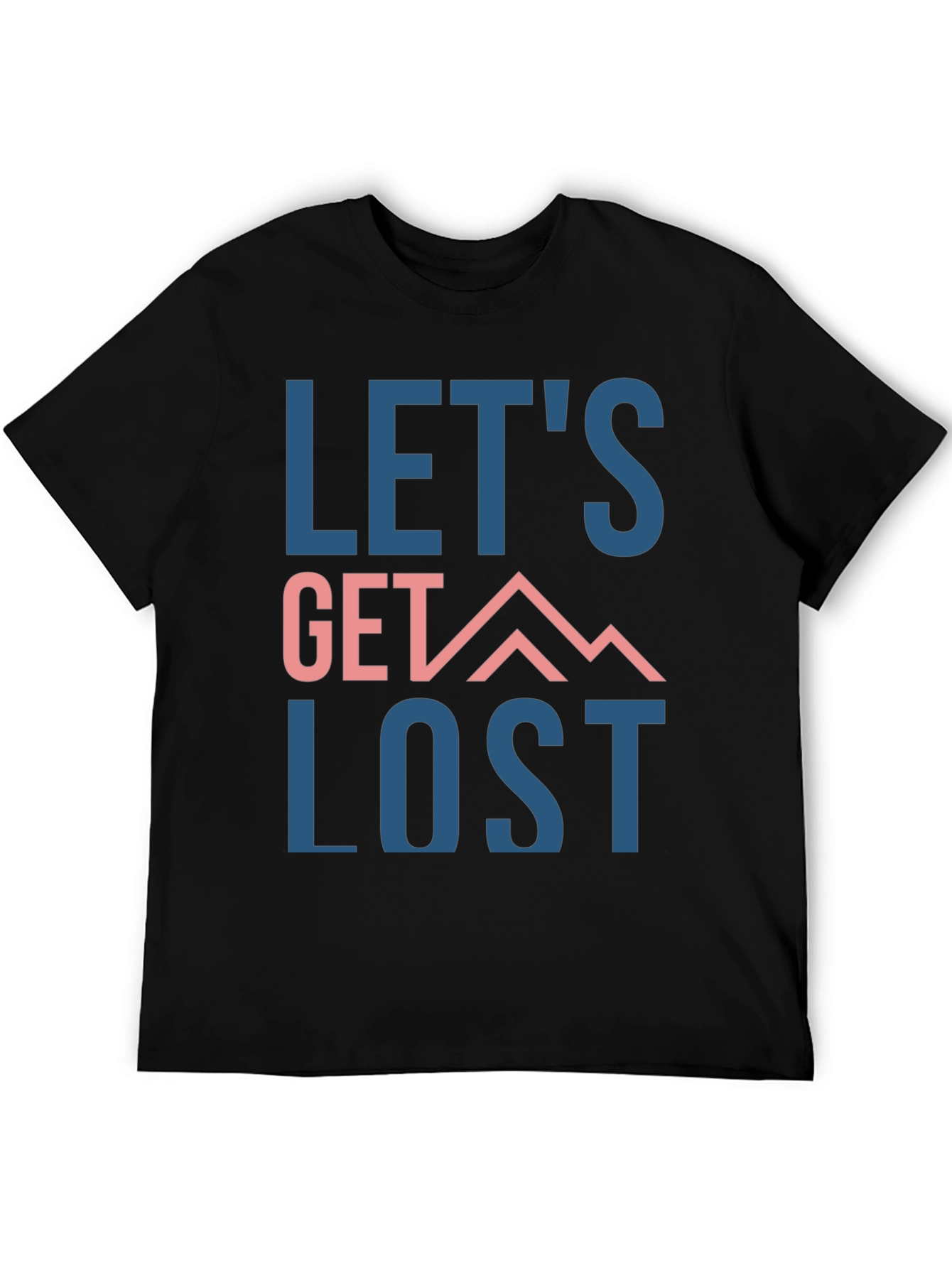 Lets Get Lost Graphic Tee - Adventure Awaits