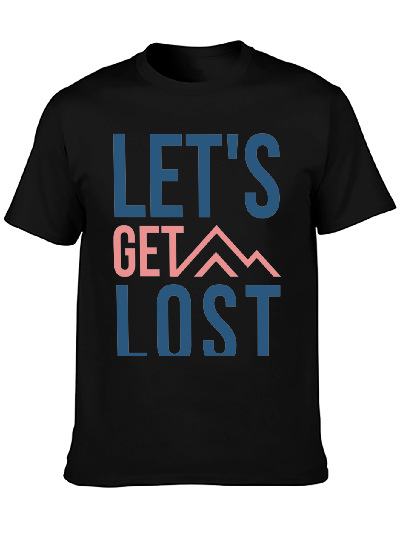 Lets Get Lost Graphic Tee - Adventure Awaits
