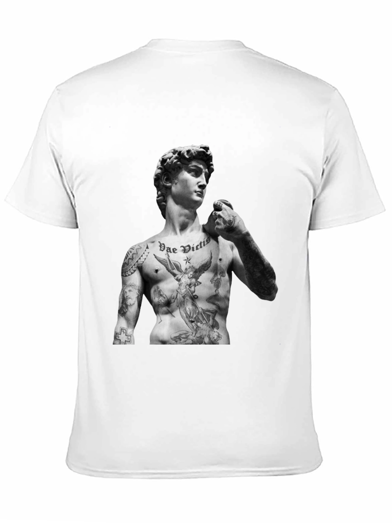 Tattooed David Statue T-Shirt