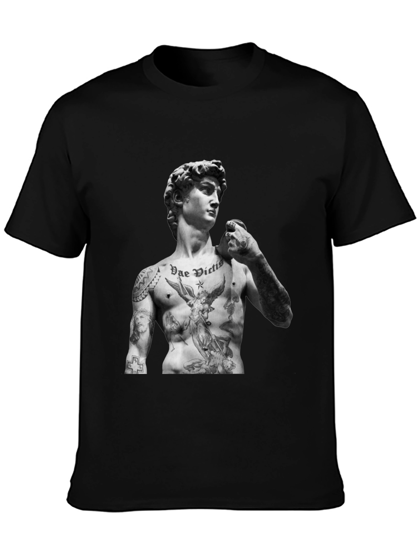 Tattooed David Statue T-Shirt