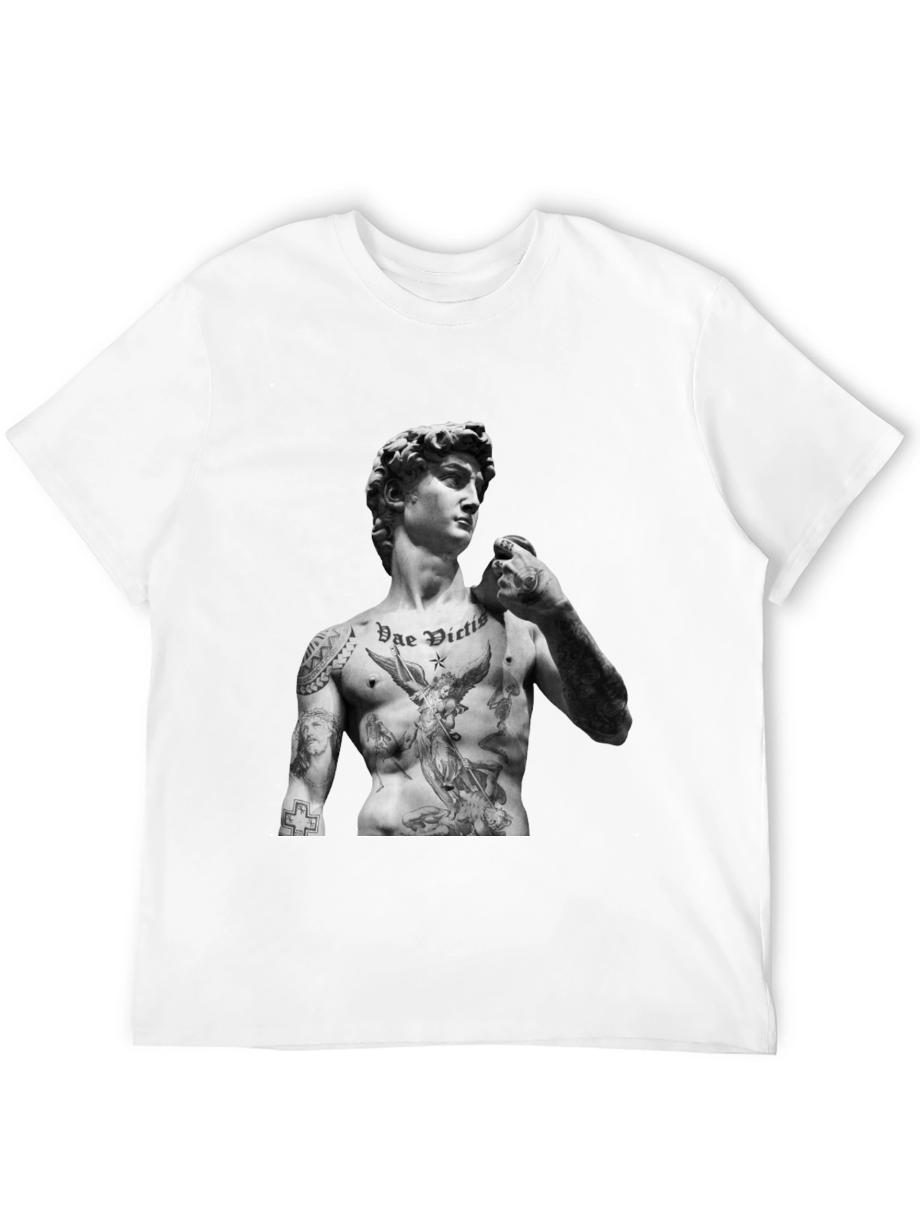 Tattooed David Statue T-Shirt