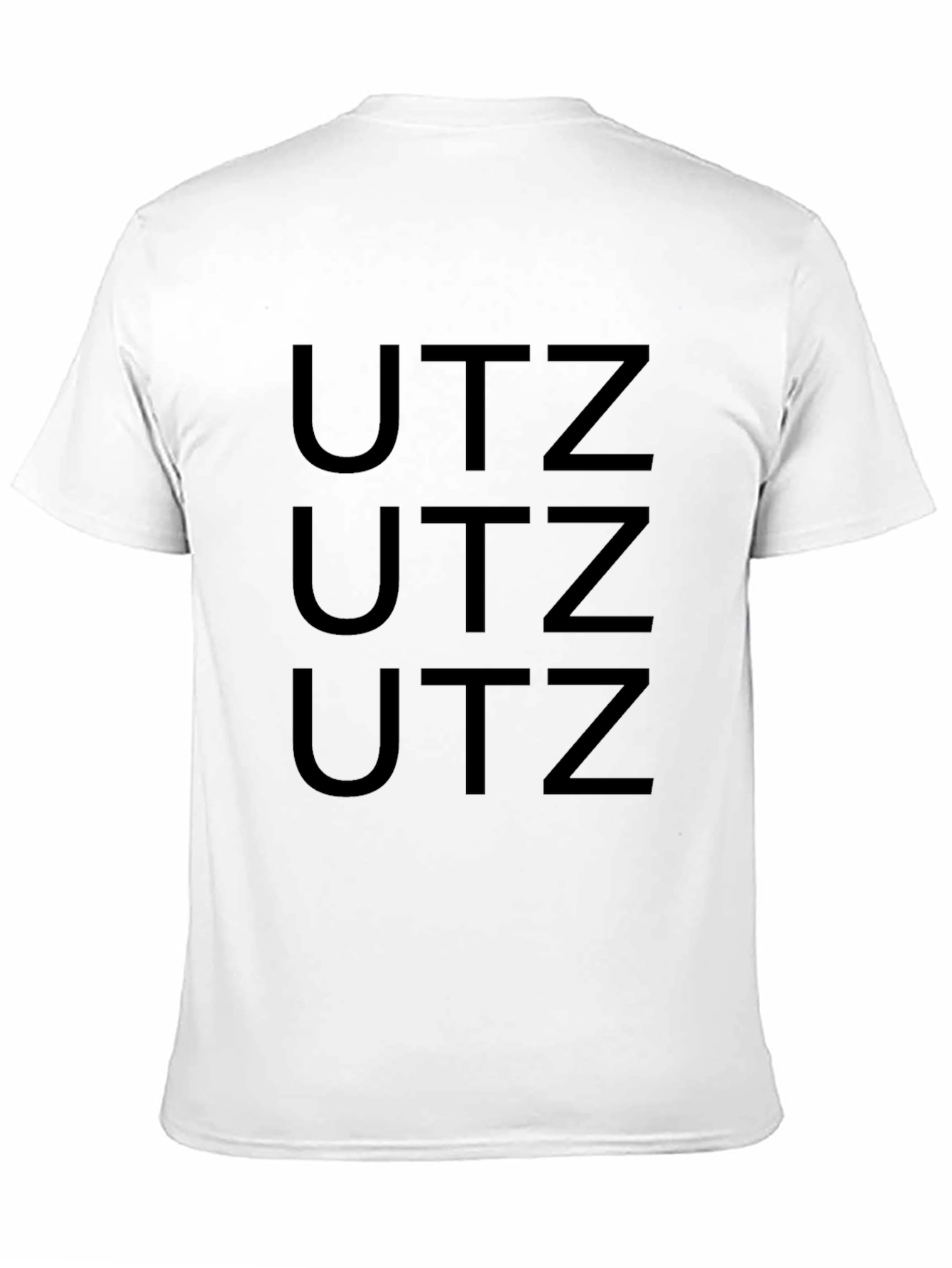 UTZ Graphic Tee - Black Cotton T-Shirt