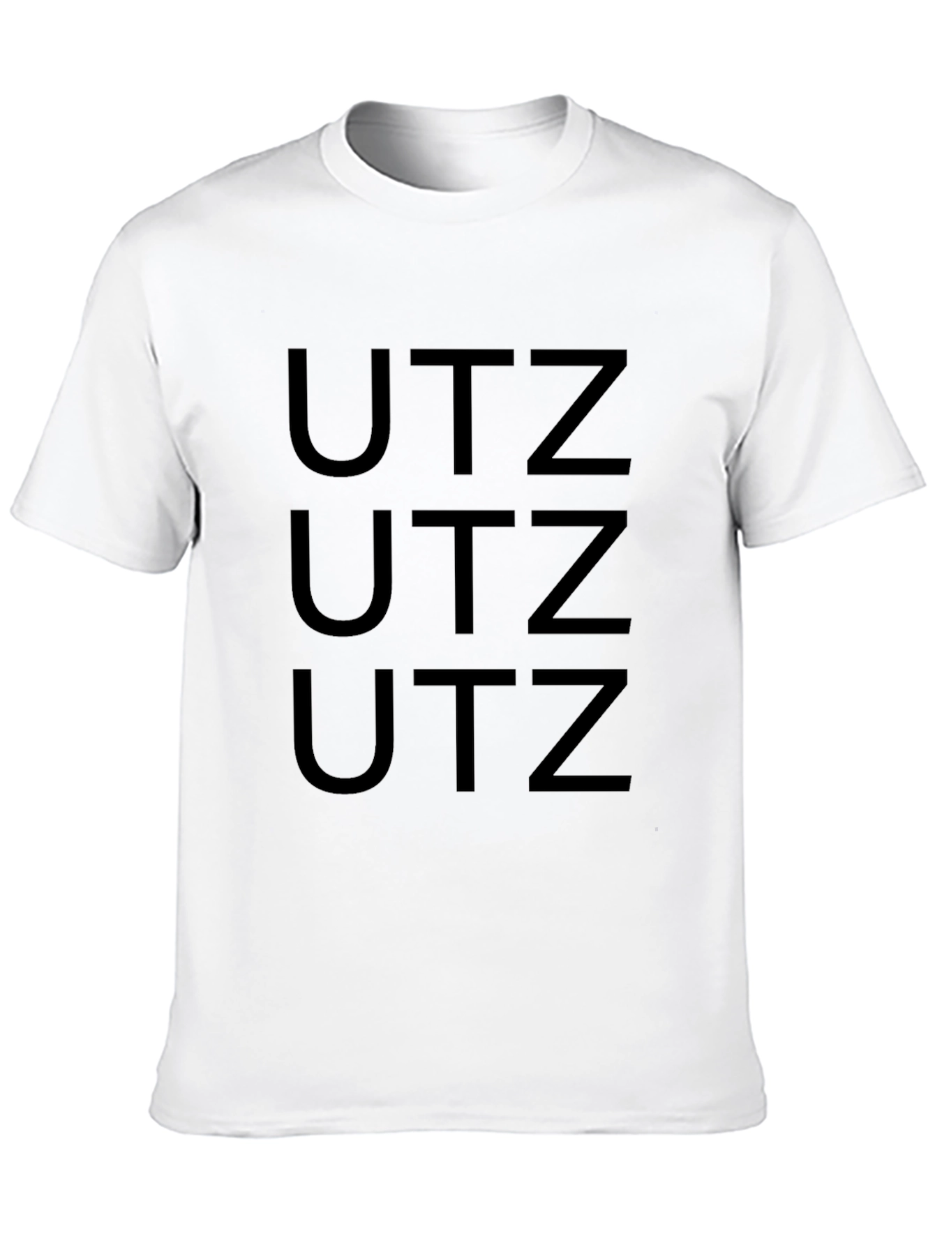 UTZ Graphic Tee - Black Cotton T-Shirt