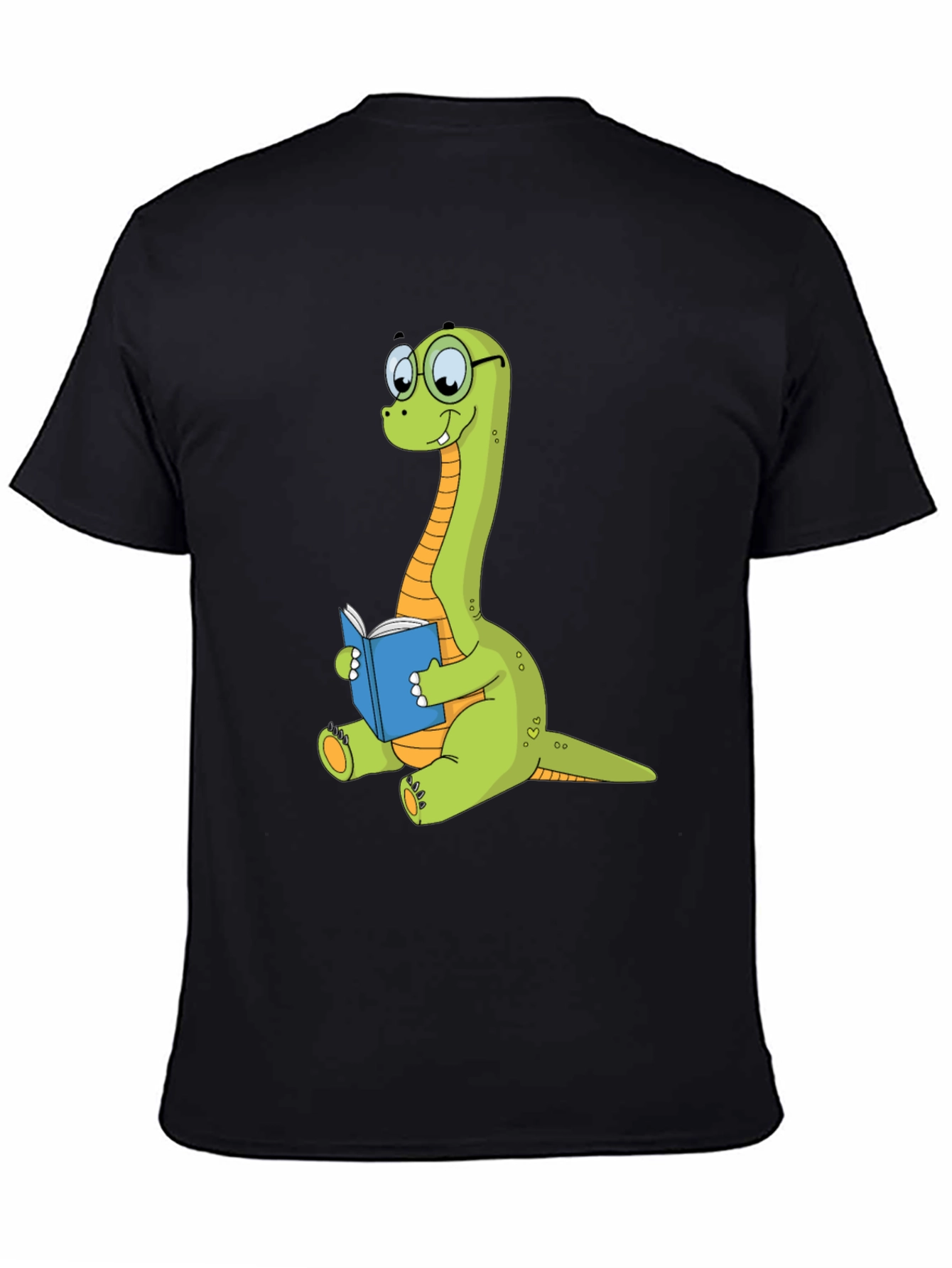 Dinosaur Reading Book Graphic Tee