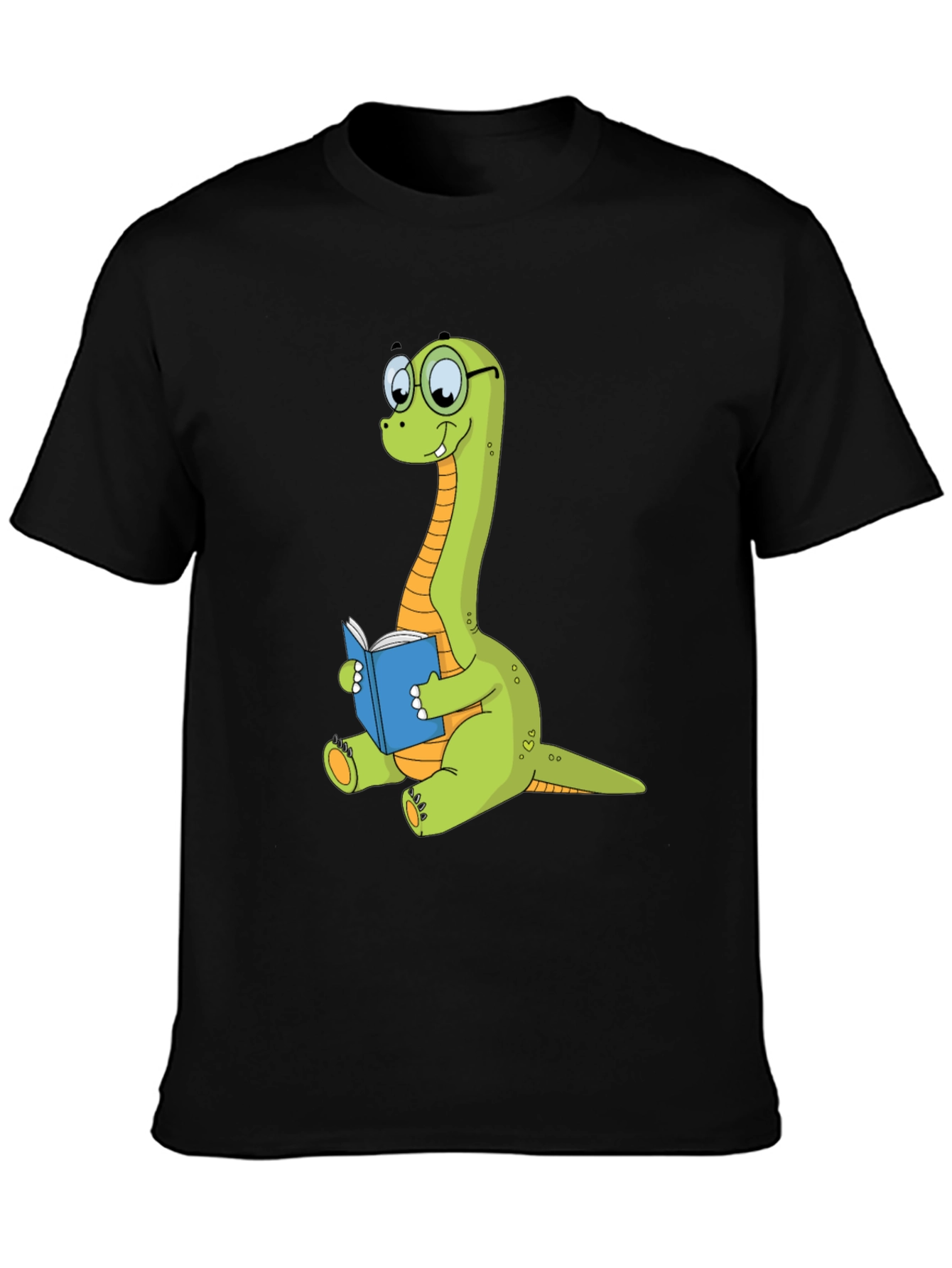 Dinosaur Reading Book Graphic Tee