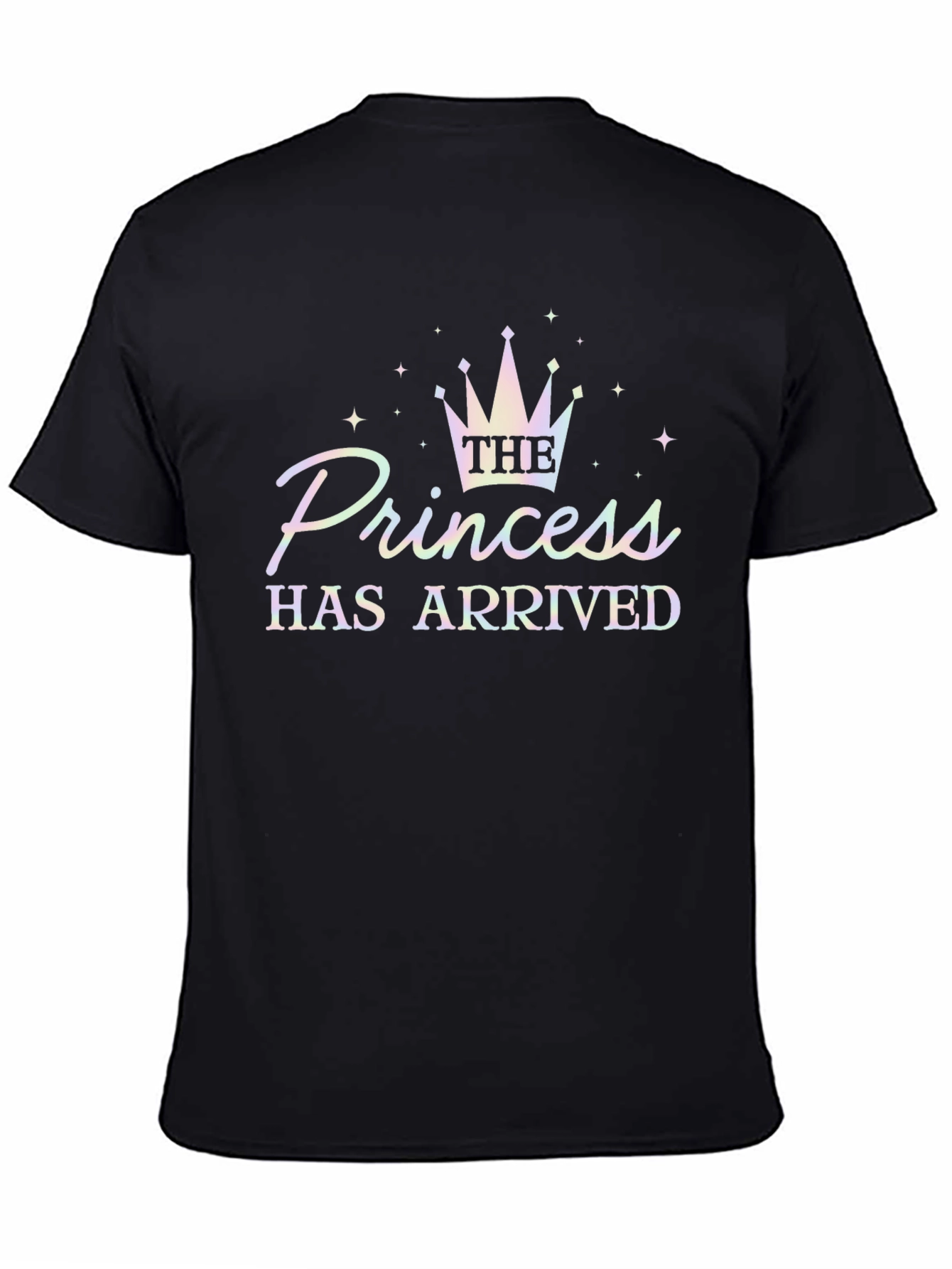 Princess Has Arrived T-Shirt - Black