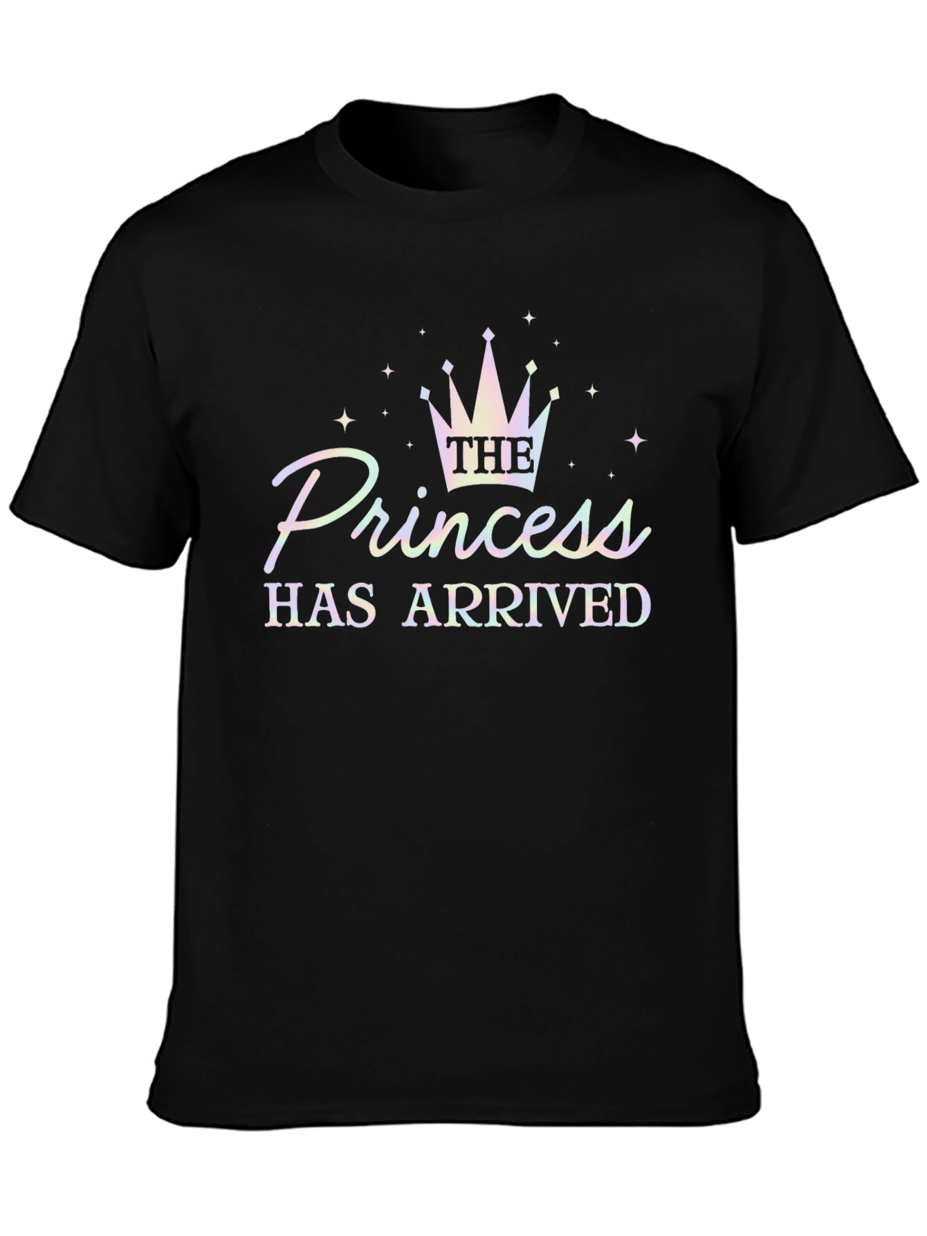 Princess Has Arrived T-Shirt - Black