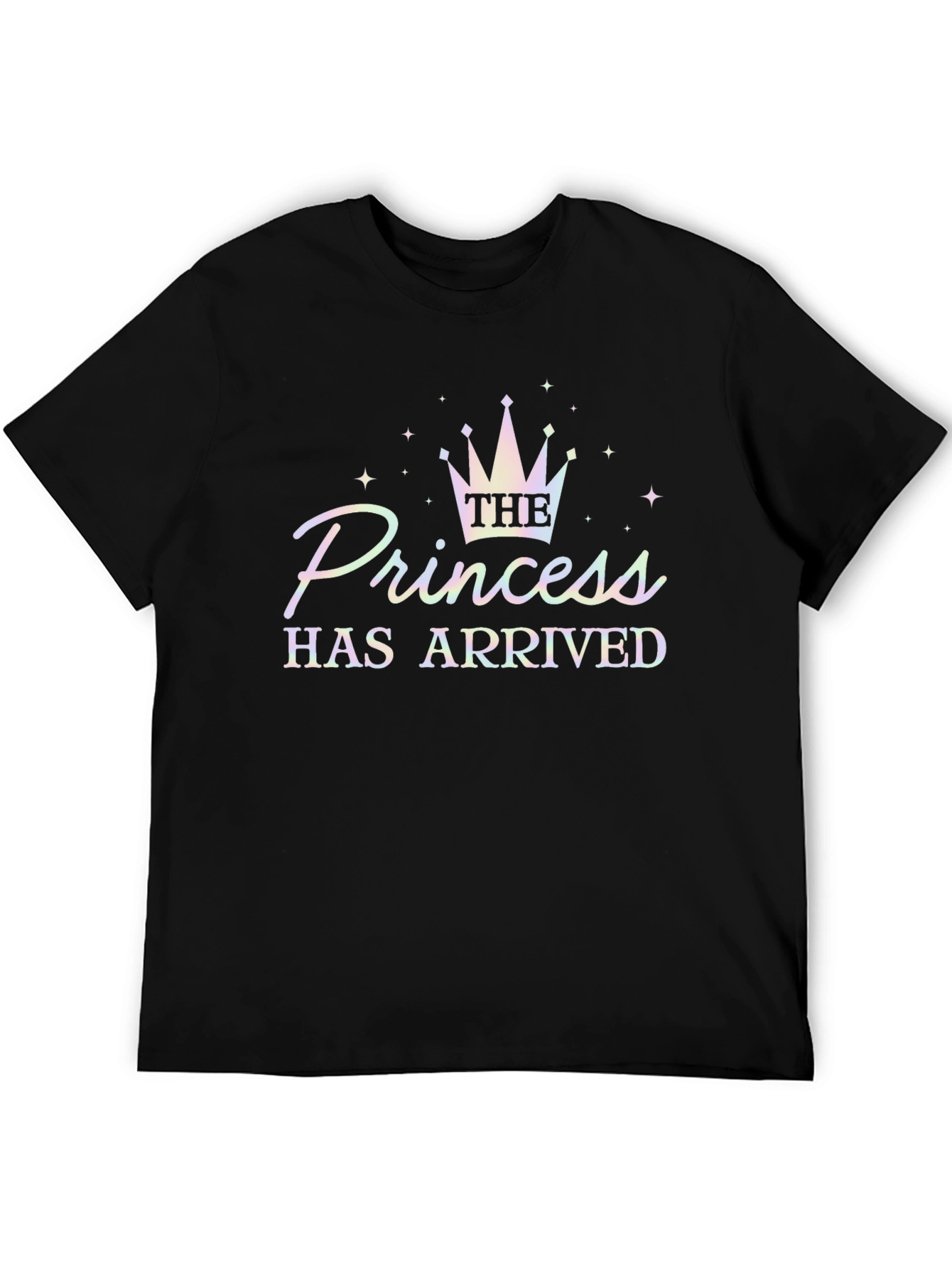 Princess Has Arrived T-Shirt - Black