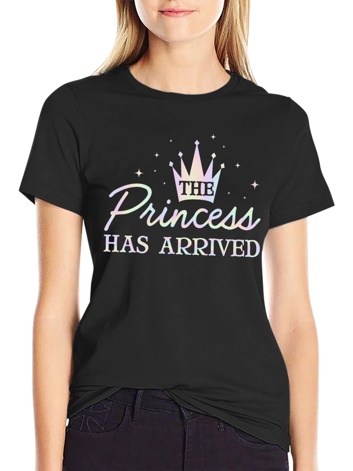 Princess Has Arrived T-Shirt - Black