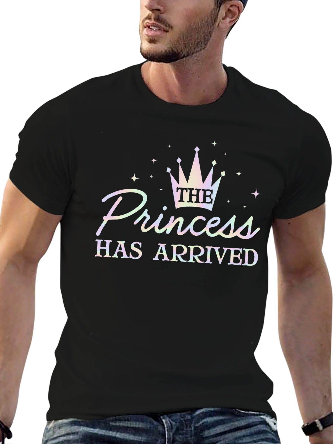Princess Has Arrived T-Shirt - Black