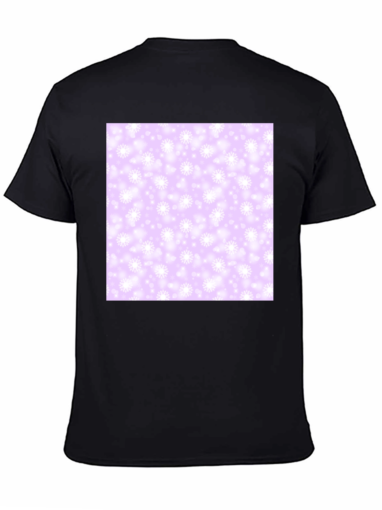 Snowflake Pattern T-Shirt