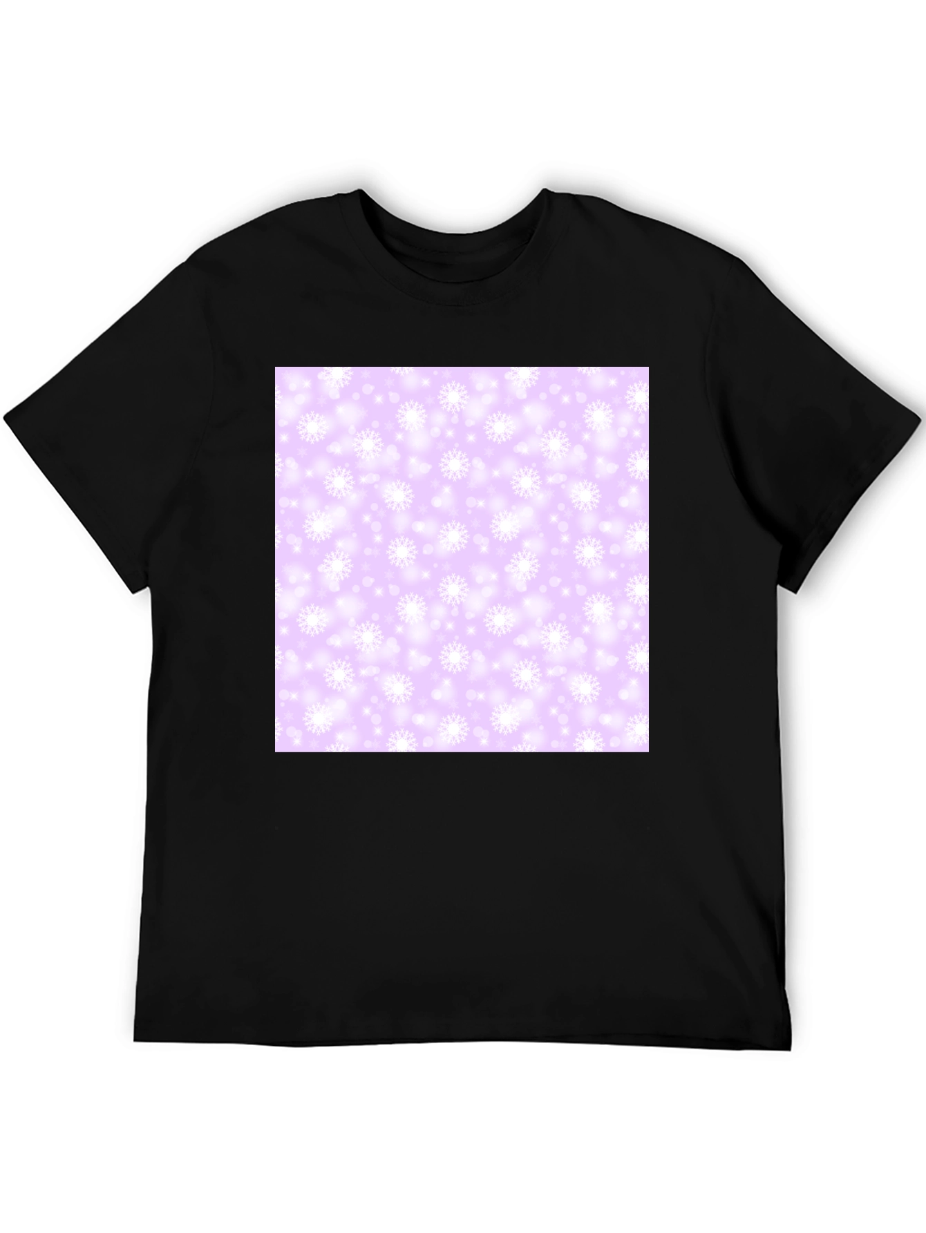 Snowflake Pattern T-Shirt
