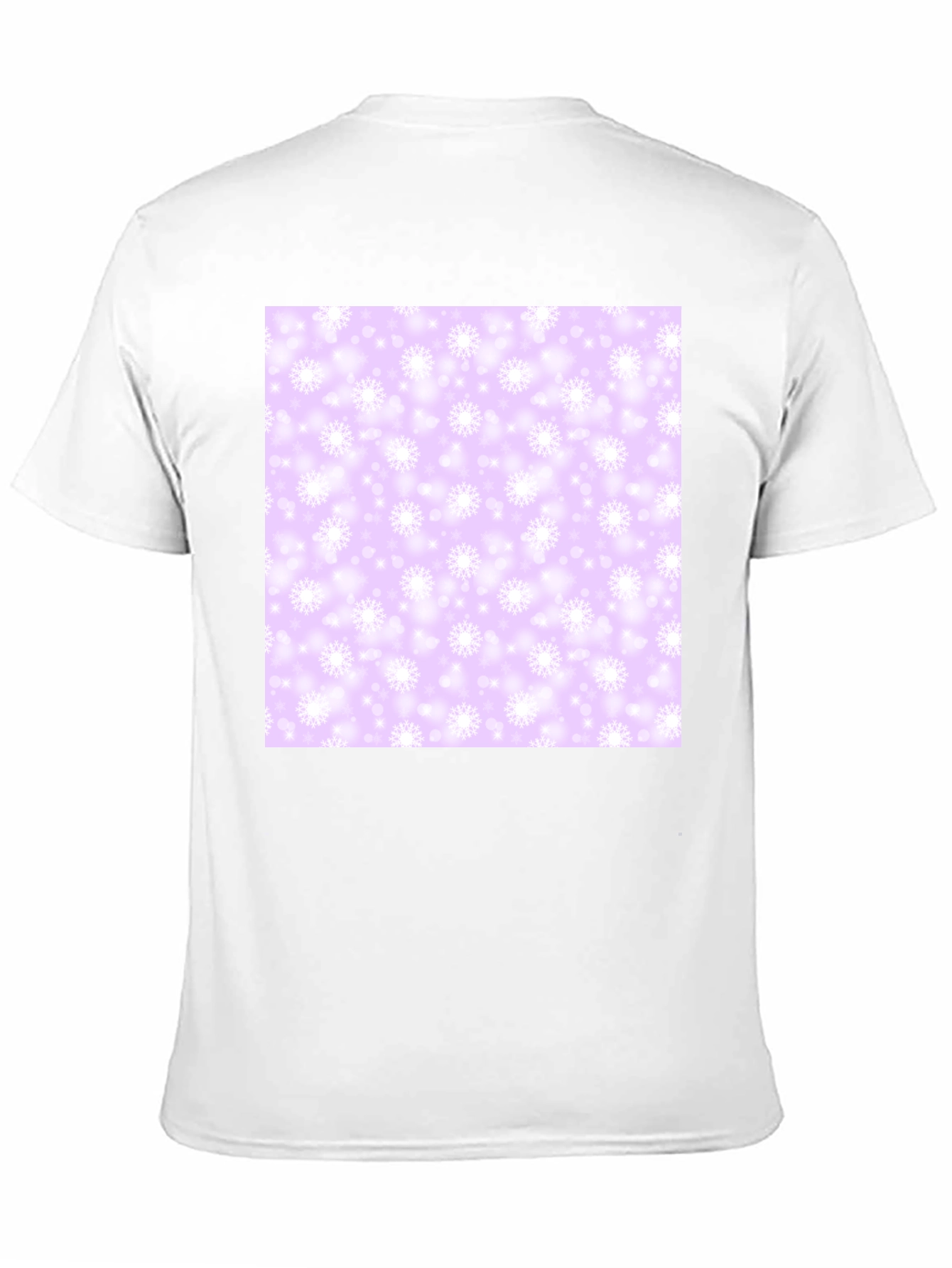 Snowflake Pattern T-Shirt