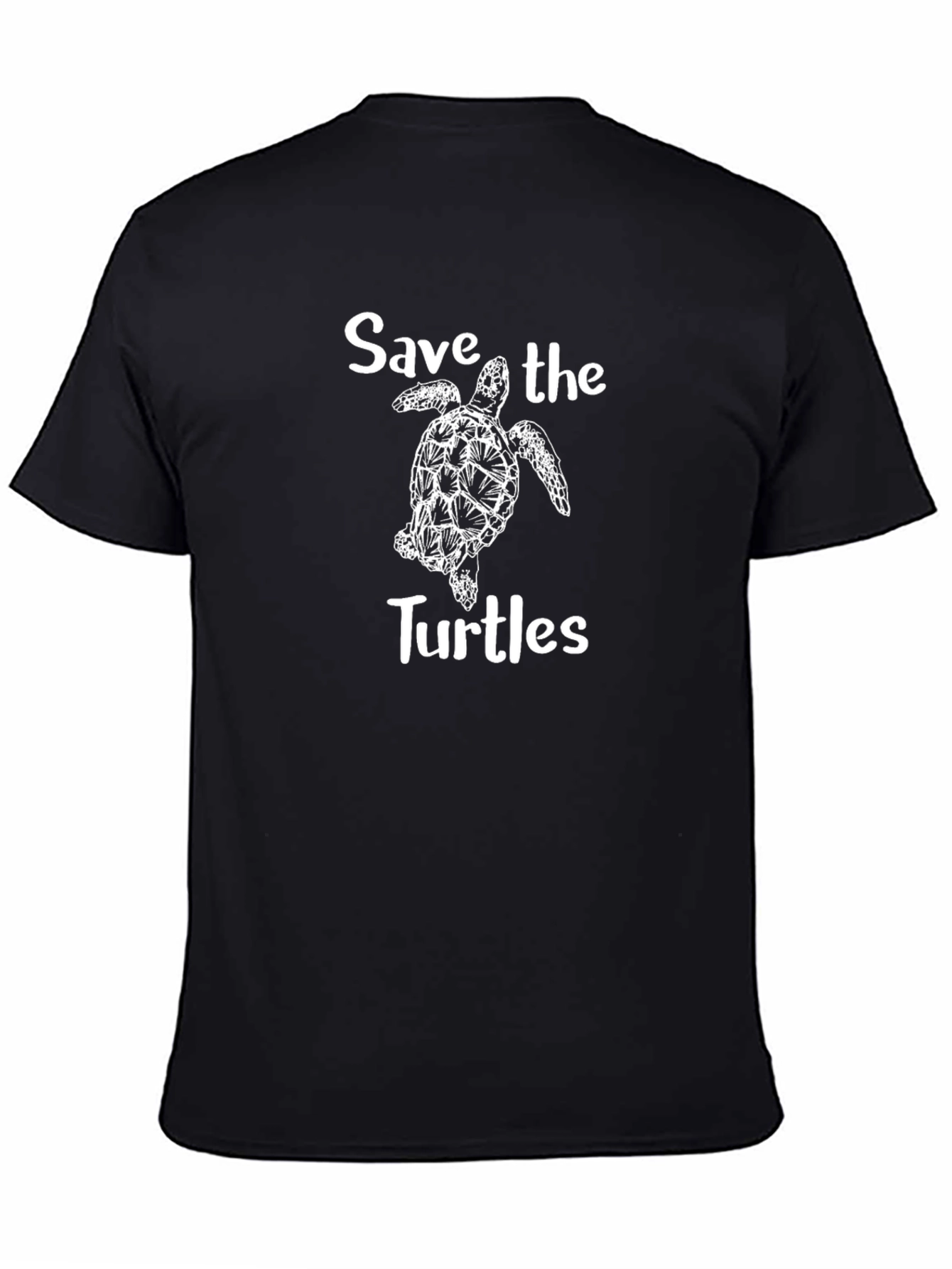 Save the Turtles Graphic Tee - Eco-Friendly