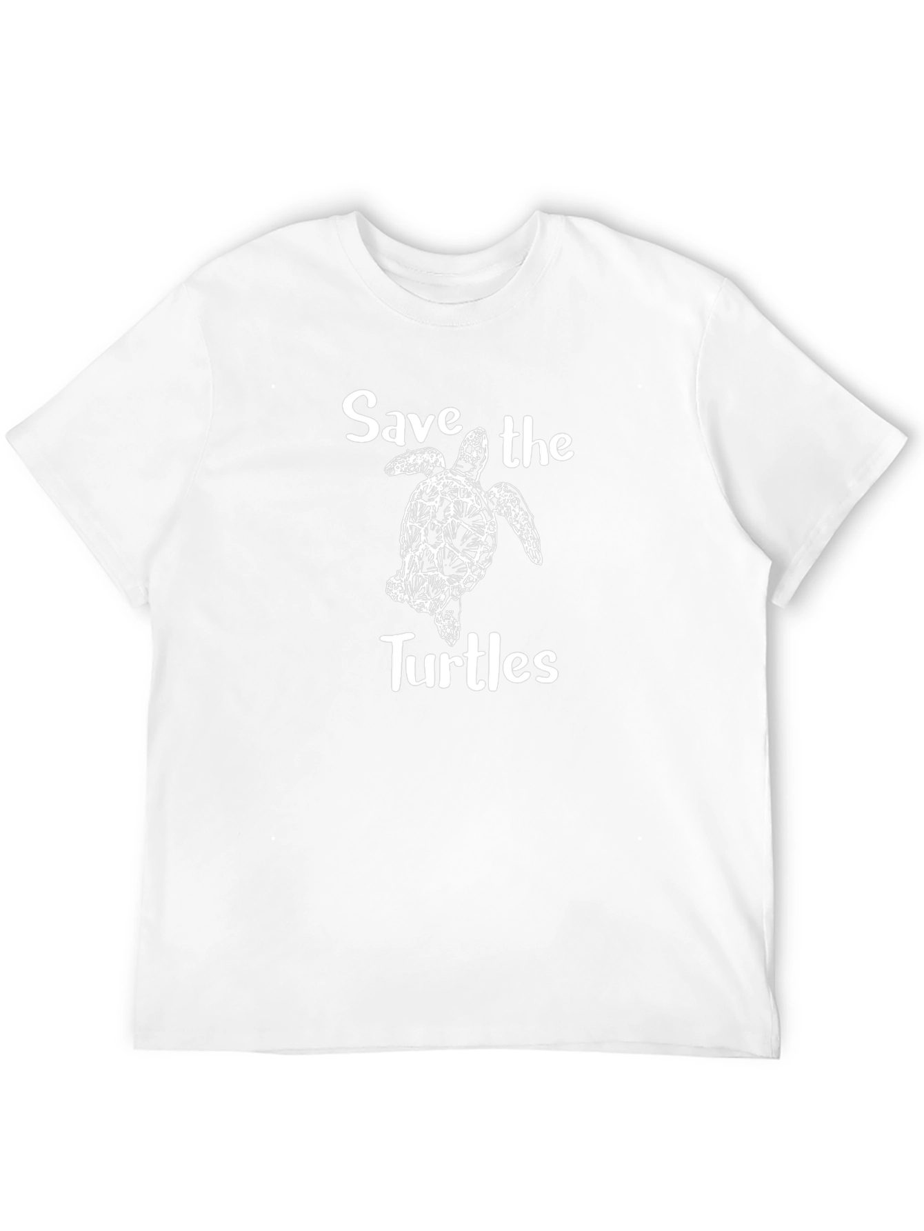Save the Turtles Graphic Tee - Eco-Friendly
