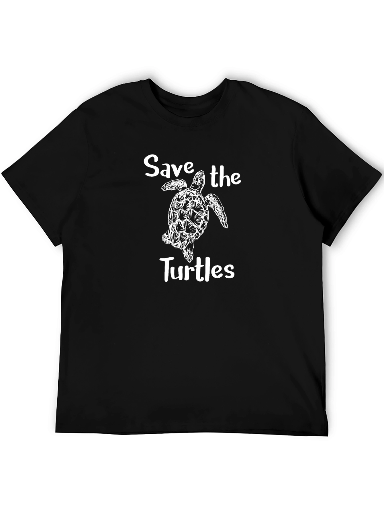 Save the Turtles Graphic Tee - Eco-Friendly