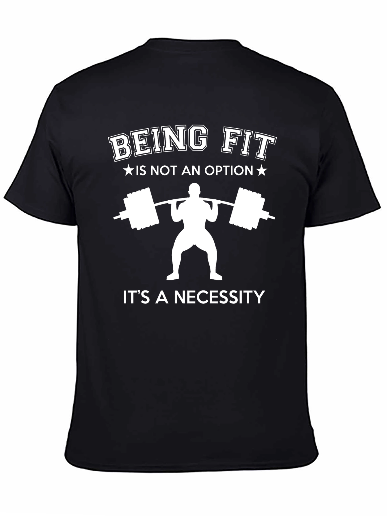 Being Fit T-Shirt: Gym & Workout Motivation Tee
