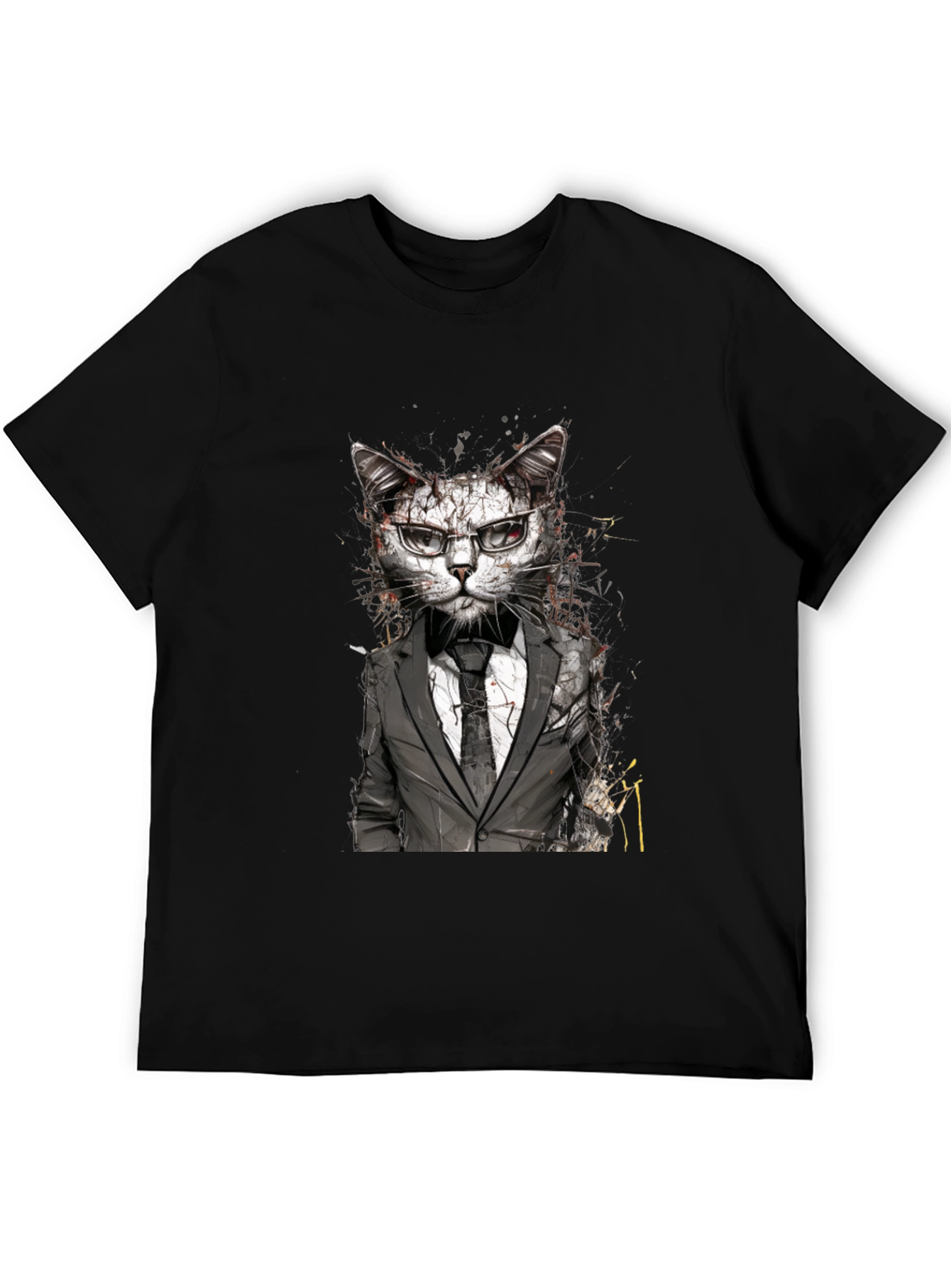Cat Boss T-Shirt - Smart Cat Design Tee