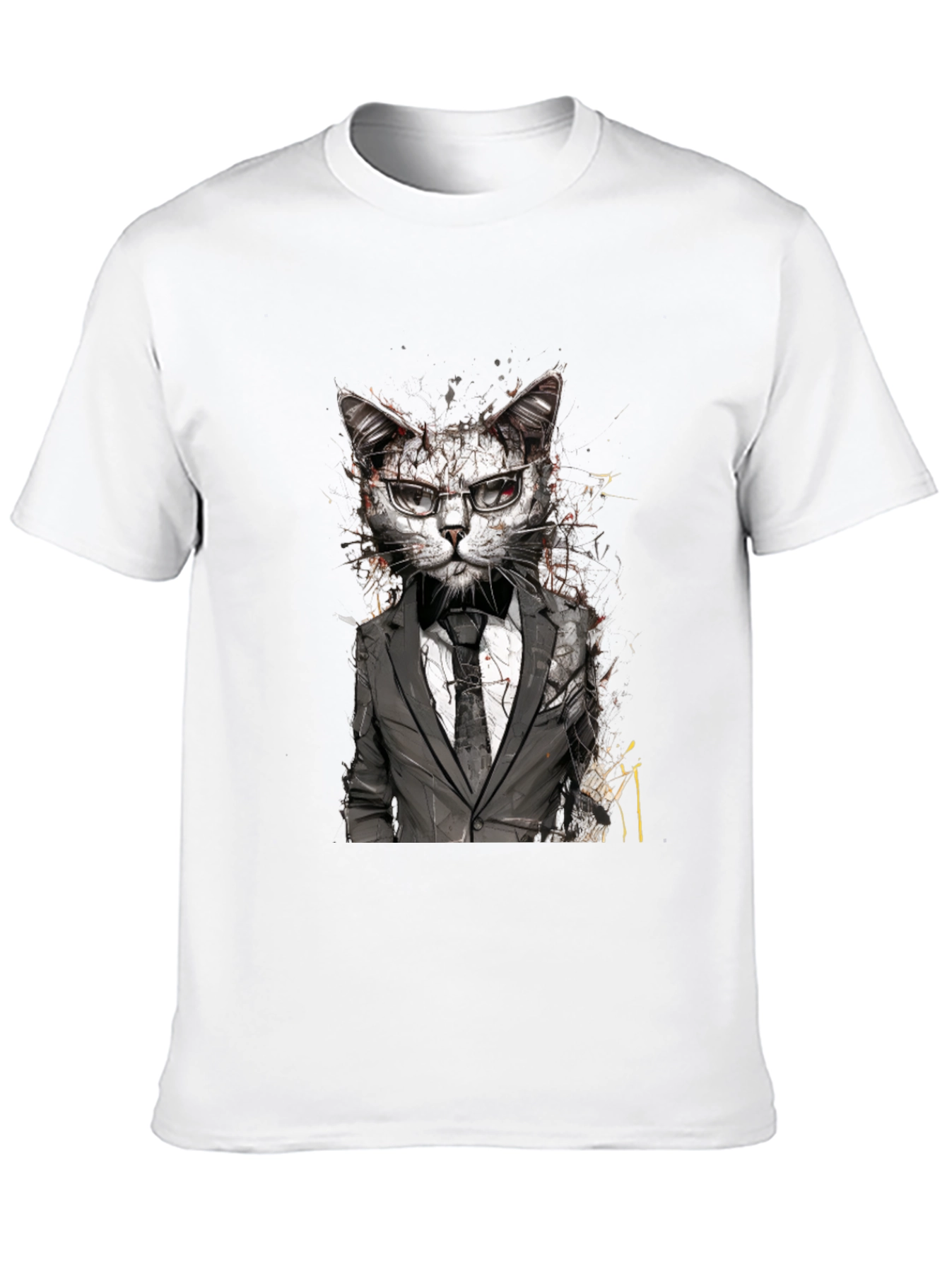 Cat Boss T-Shirt - Smart Cat Design Tee