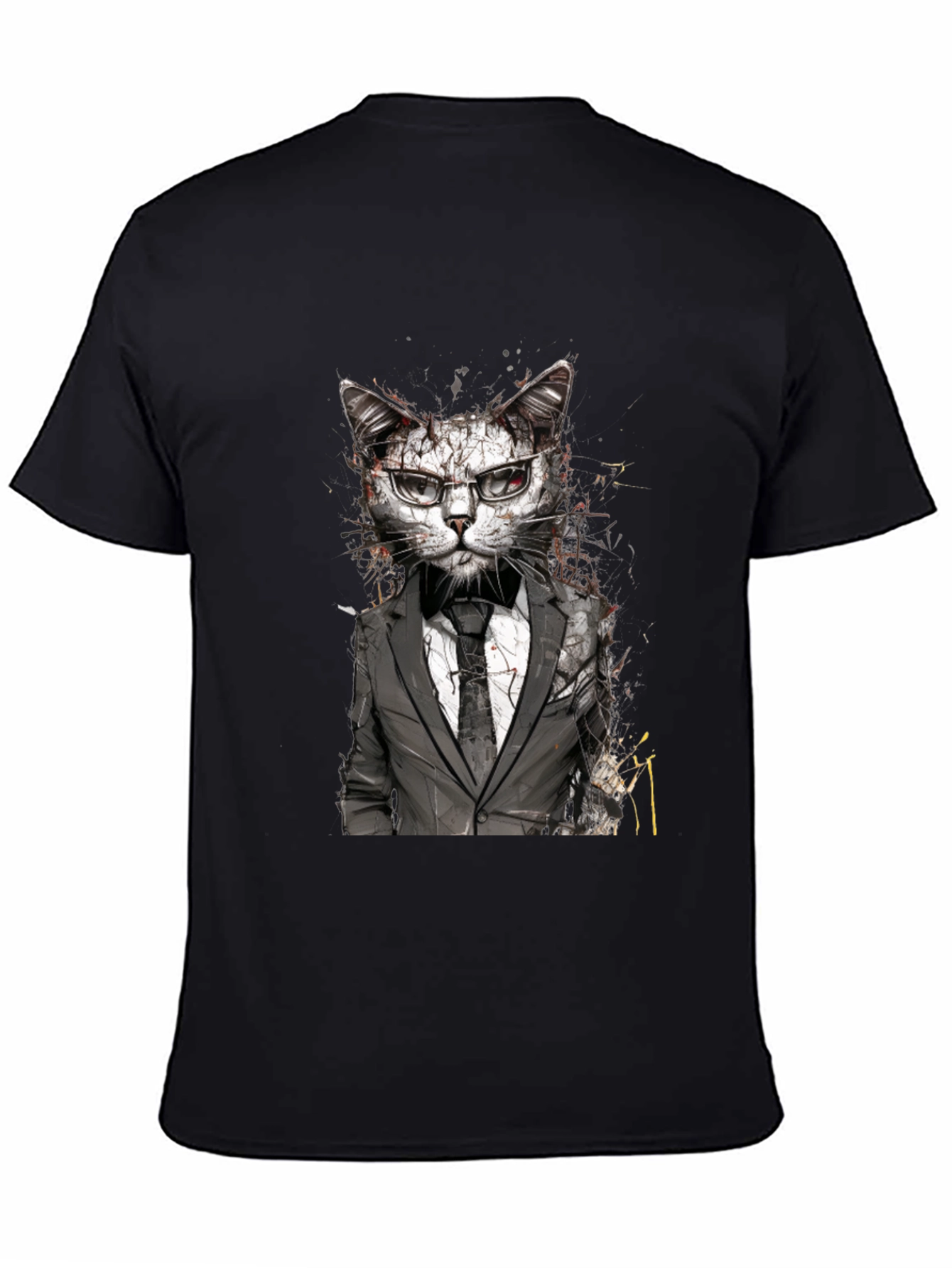 Cat Boss T-Shirt - Smart Cat Design Tee