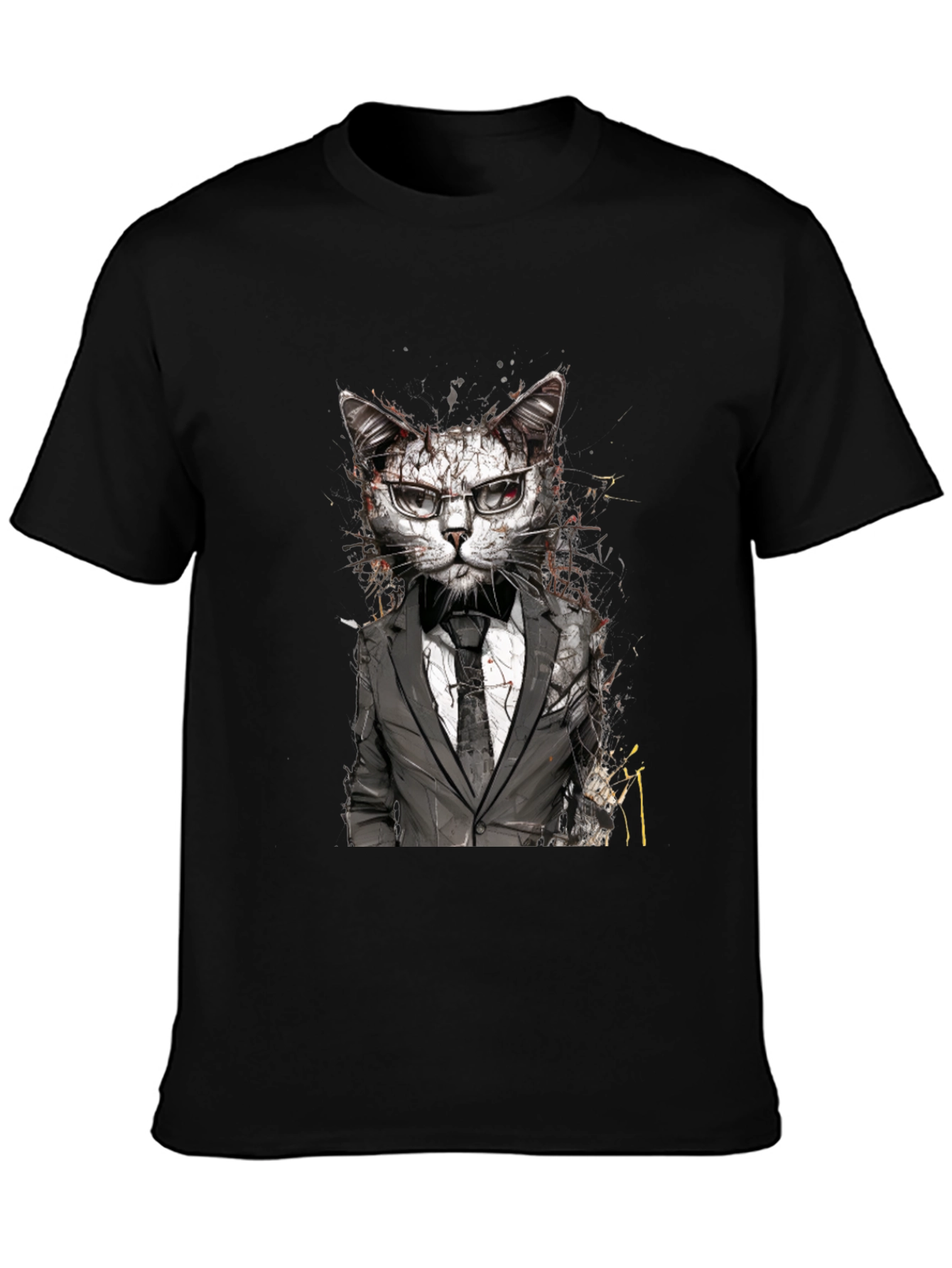 Cat Boss T-Shirt - Smart Cat Design Tee