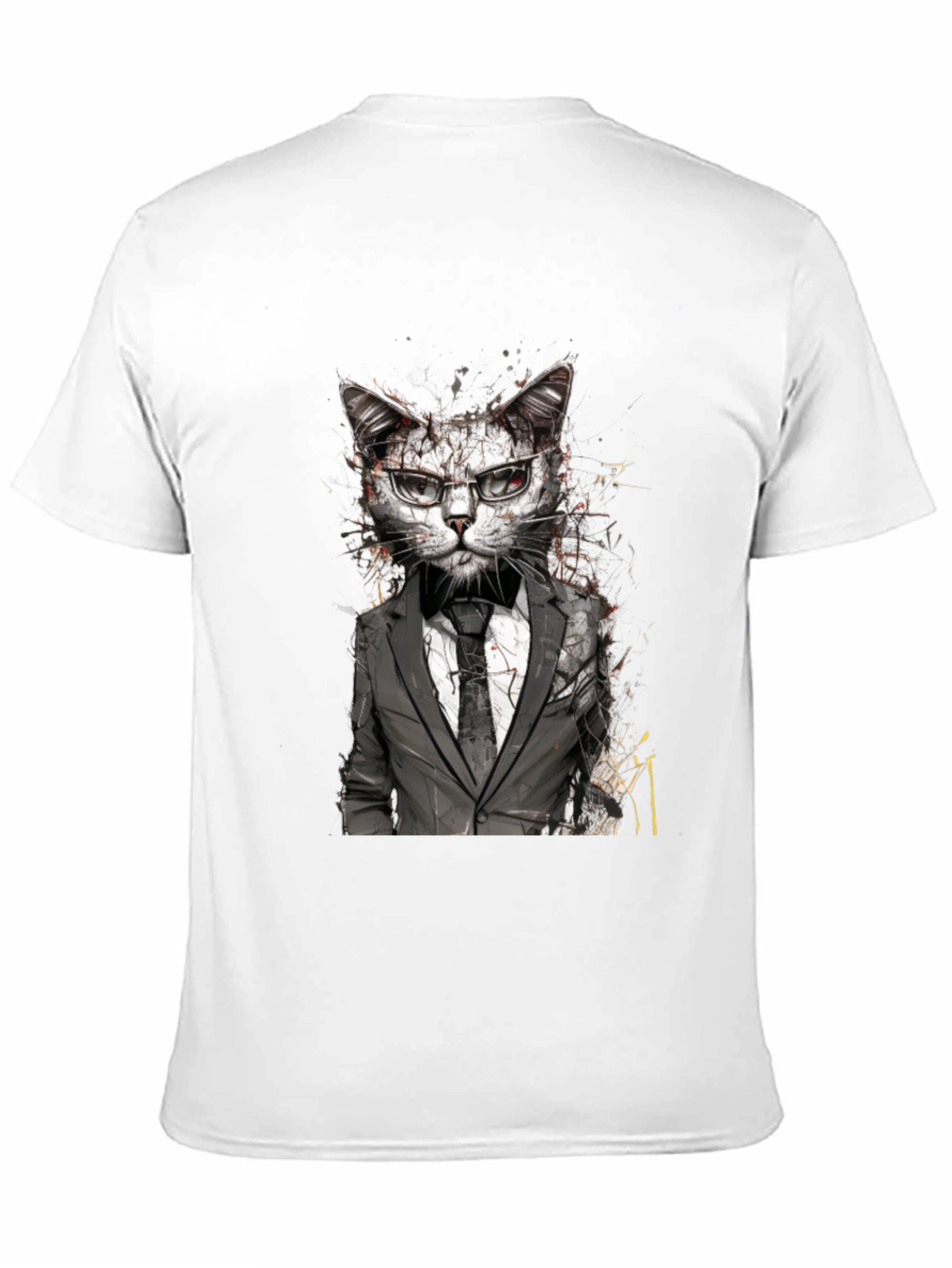 Cat Boss T-Shirt - Smart Cat Design Tee