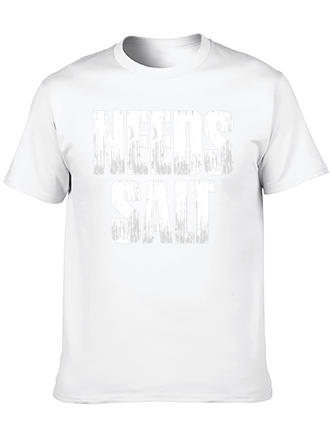 Needs Salt Graphic Tee - Funny Foodie T-Shirt