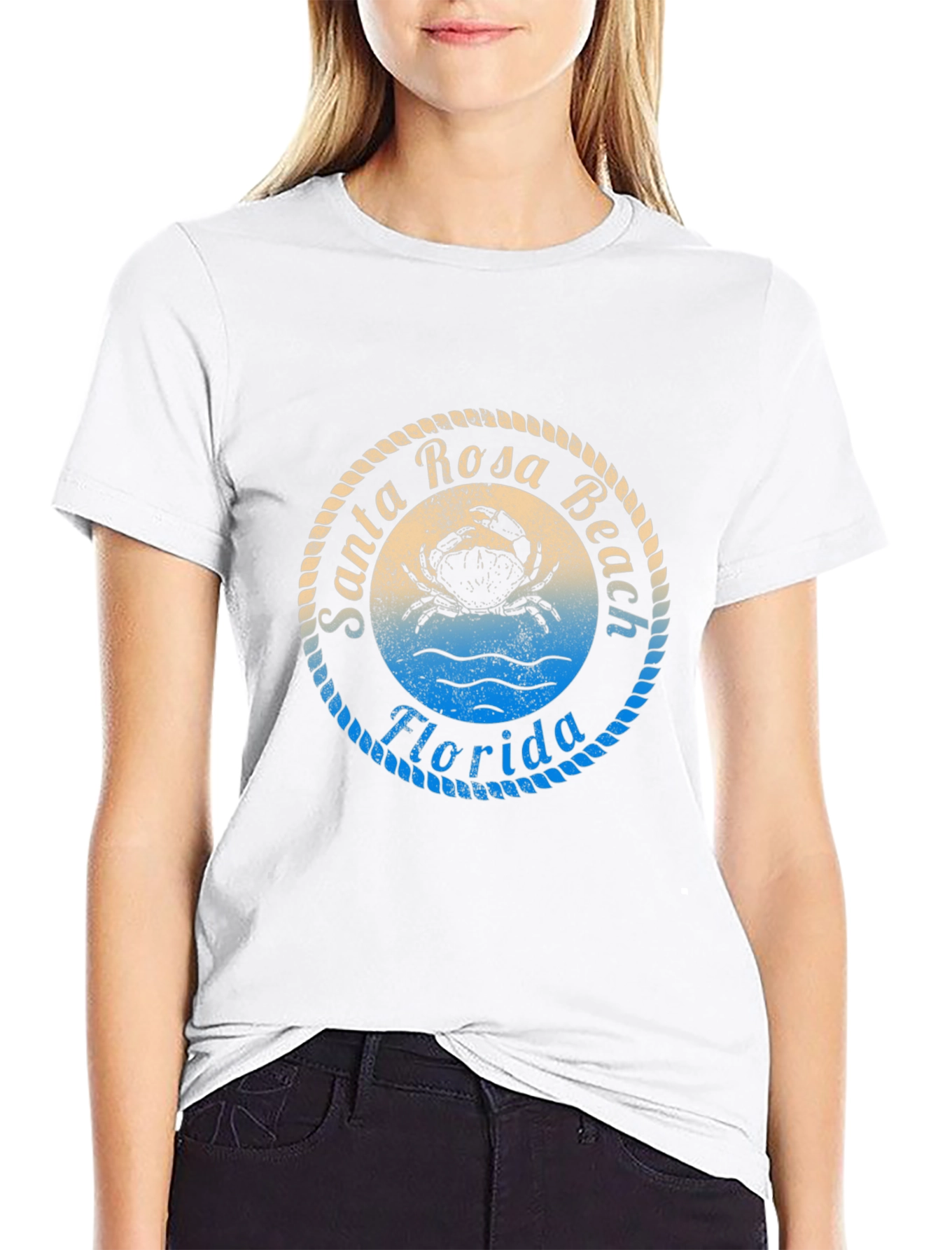 Santa Rosa Beach Florida Graphic Tee