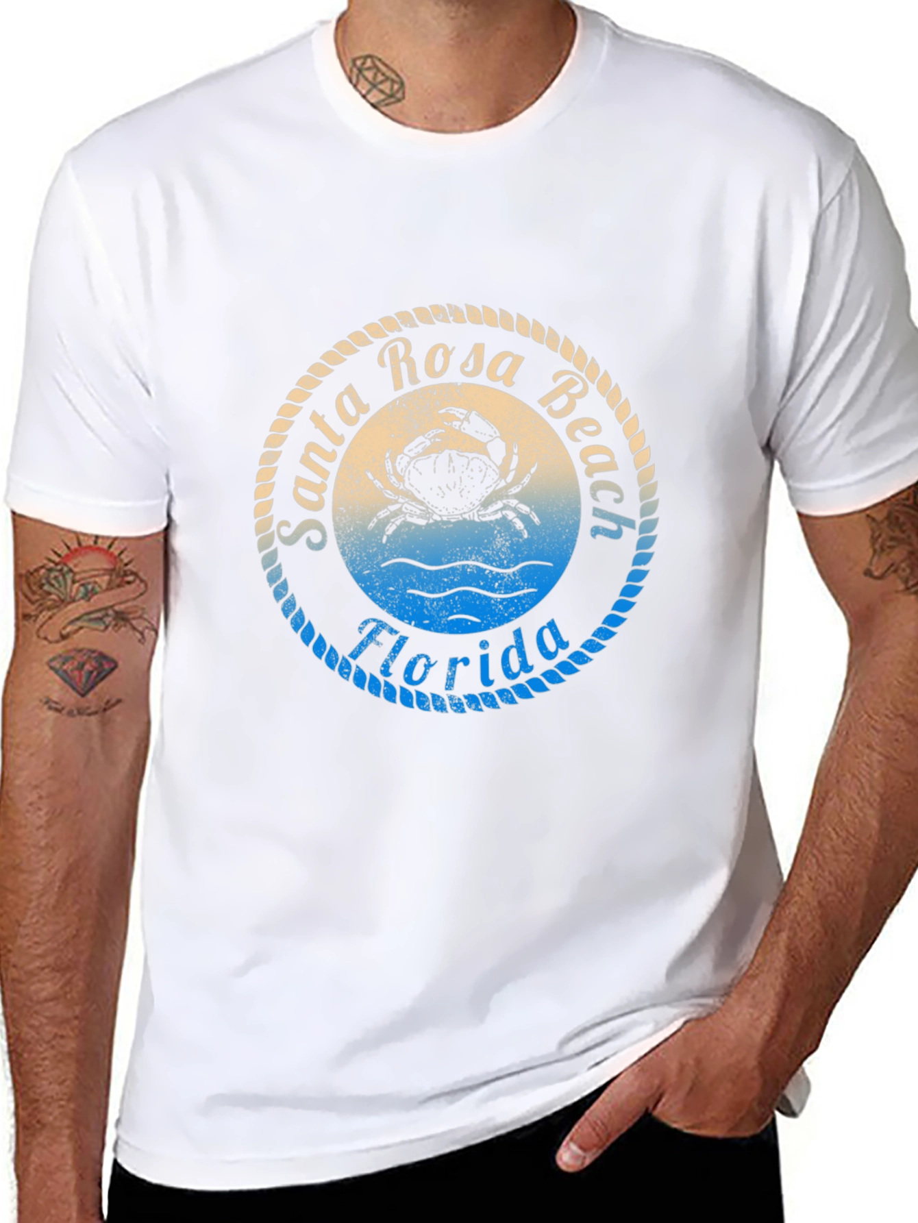 Santa Rosa Beach Florida Graphic Tee