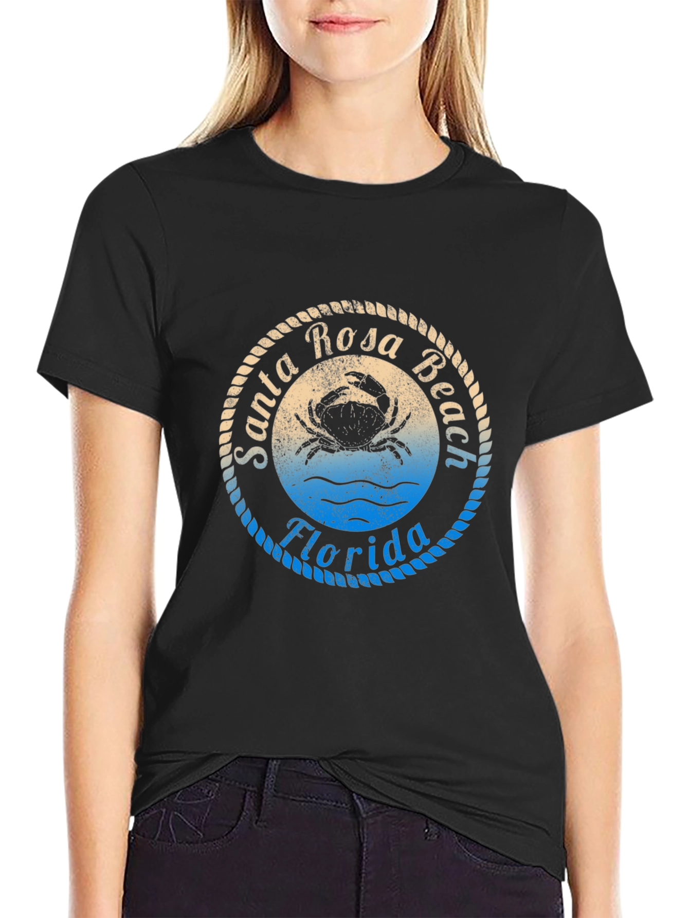 Santa Rosa Beach Florida Graphic Tee