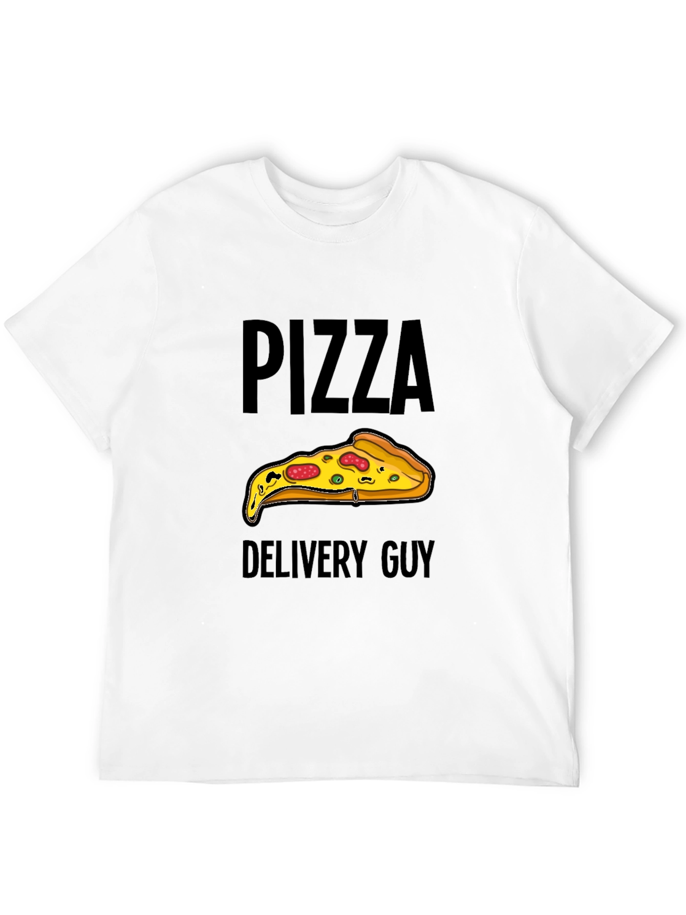 Pizza Delivery Guy Graphic T-Shirt