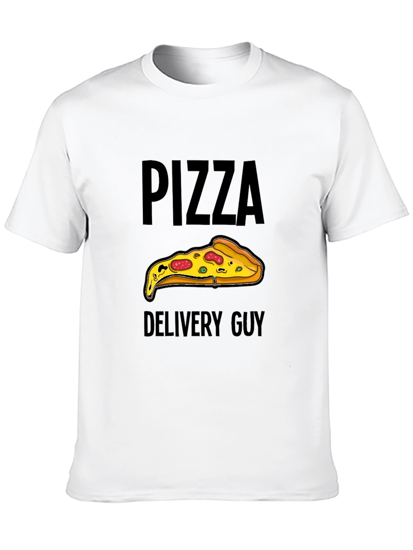 Pizza Delivery Guy Graphic T-Shirt