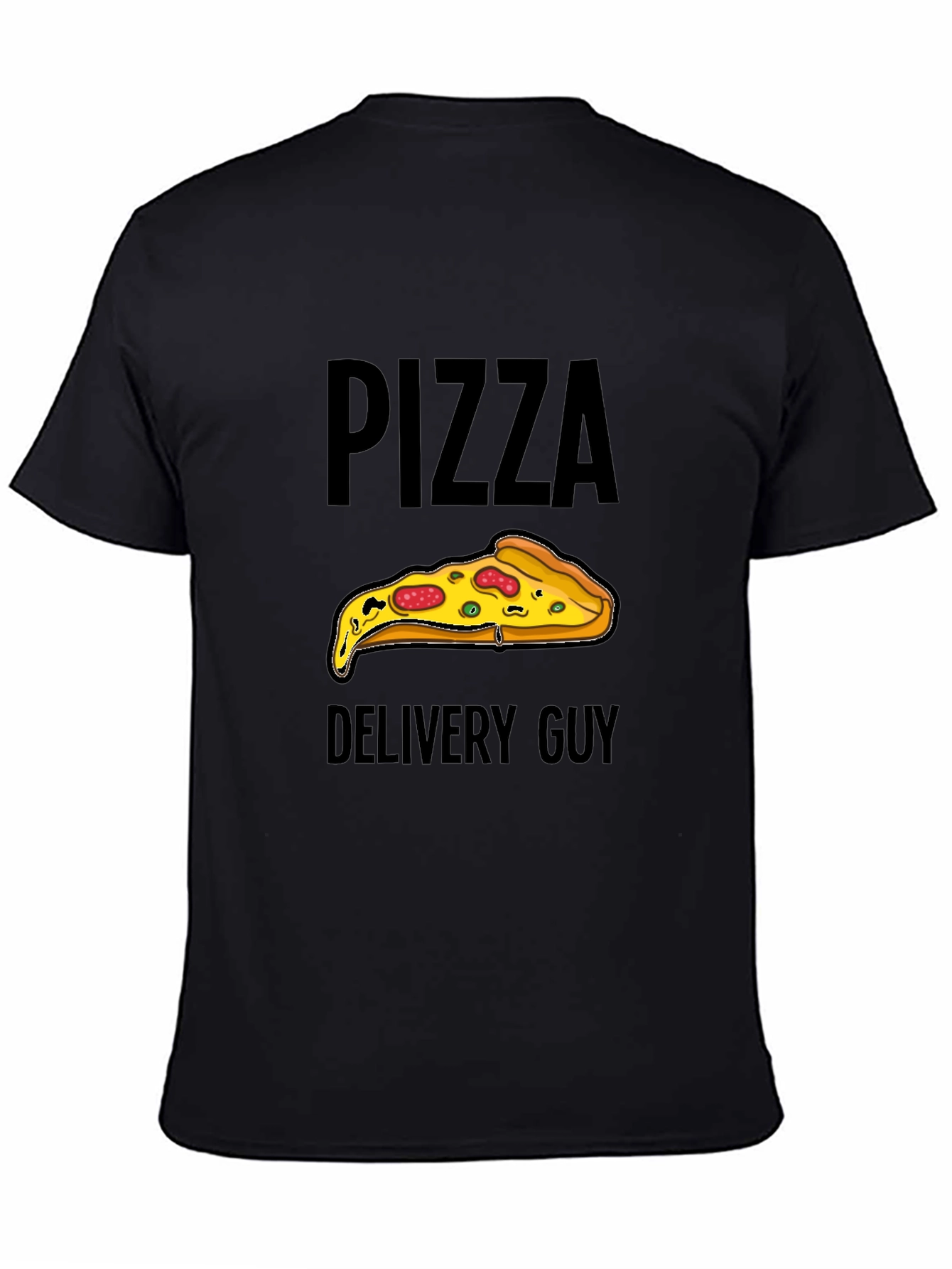Pizza Delivery Guy Graphic T-Shirt