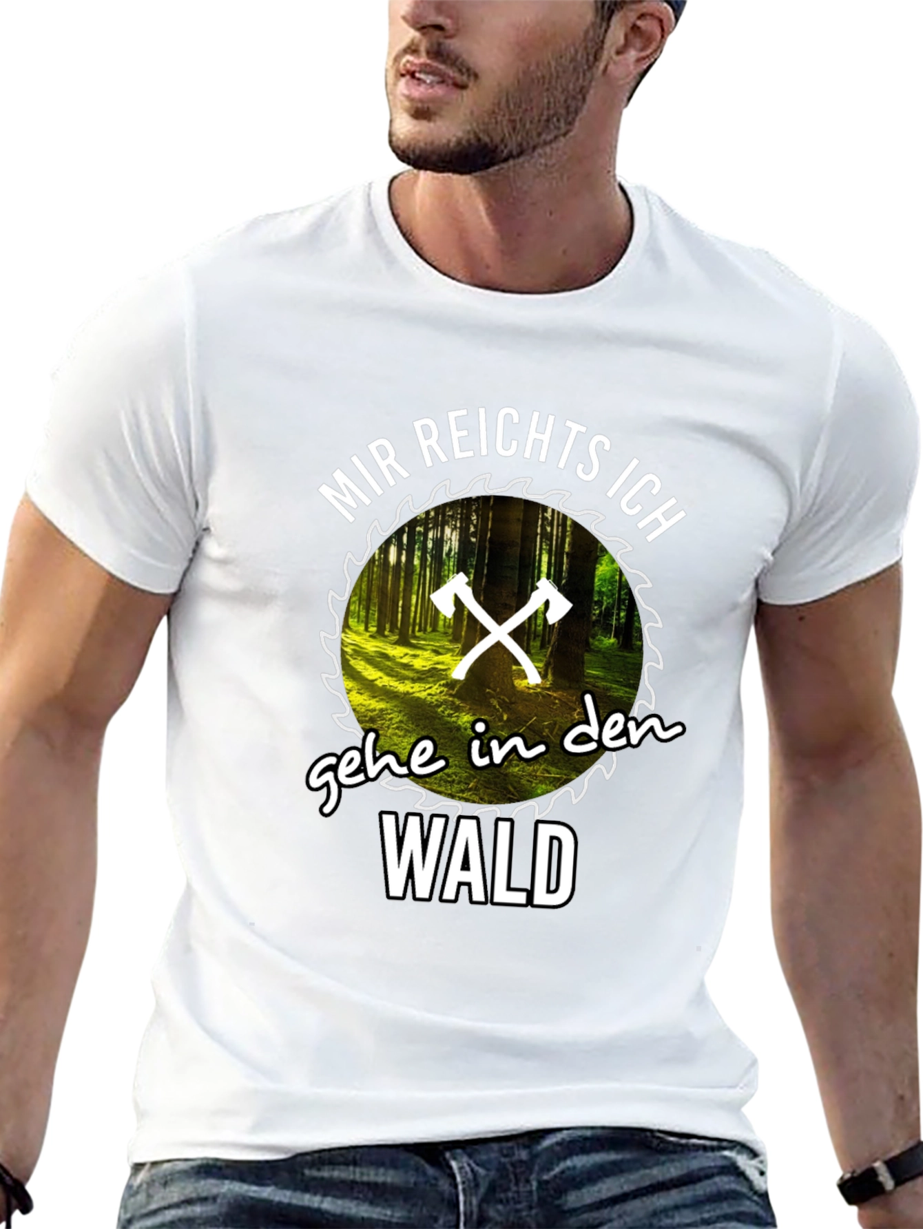 Funny Mir Reichts Ich Gehe In Den Wald T-Shirt