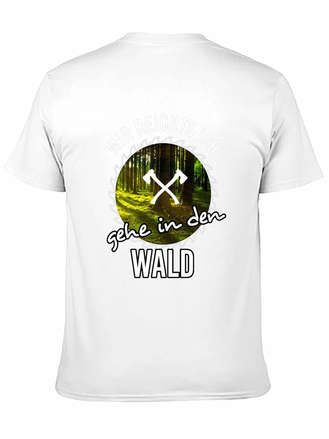 Funny Mir Reichts Ich Gehe In Den Wald T-Shirt