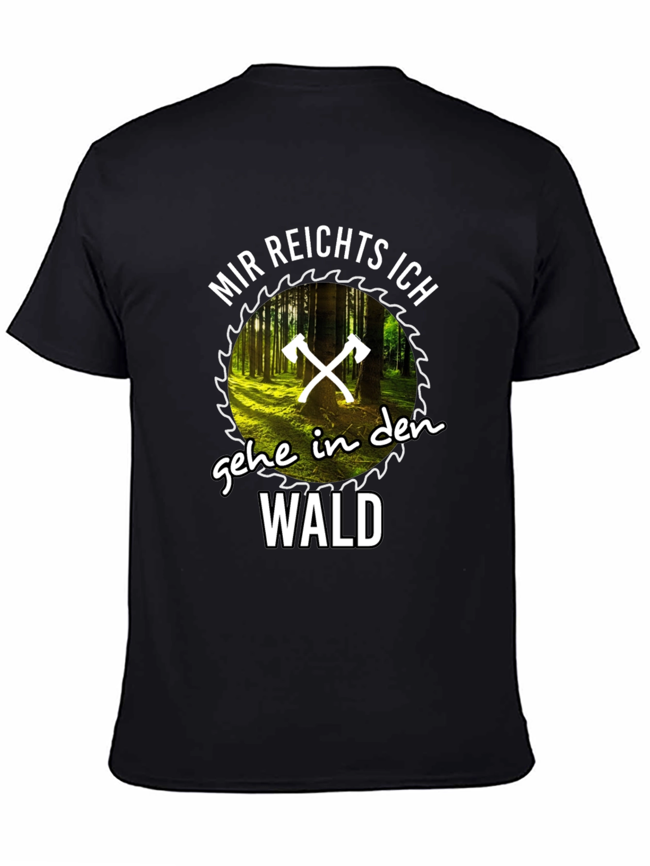 Funny Mir Reichts Ich Gehe In Den Wald T-Shirt