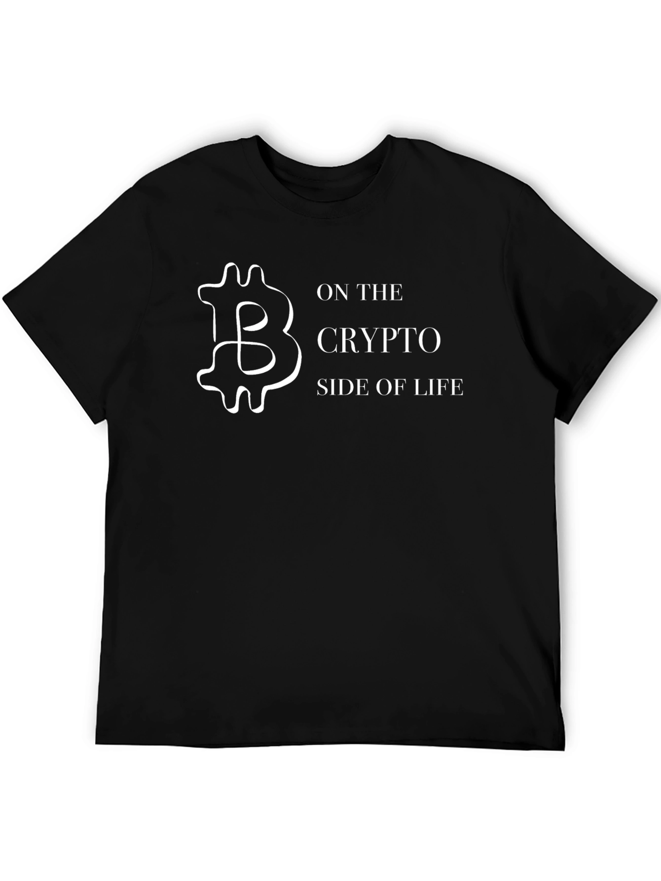 Crypto Side of Life T-Shirt - Black